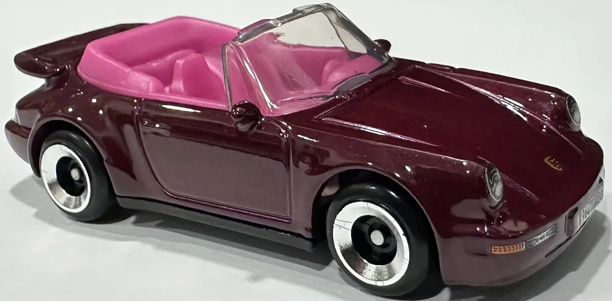 Hot Wheels Porsche 911 Turbo Cabriolet Then and Now New 2025