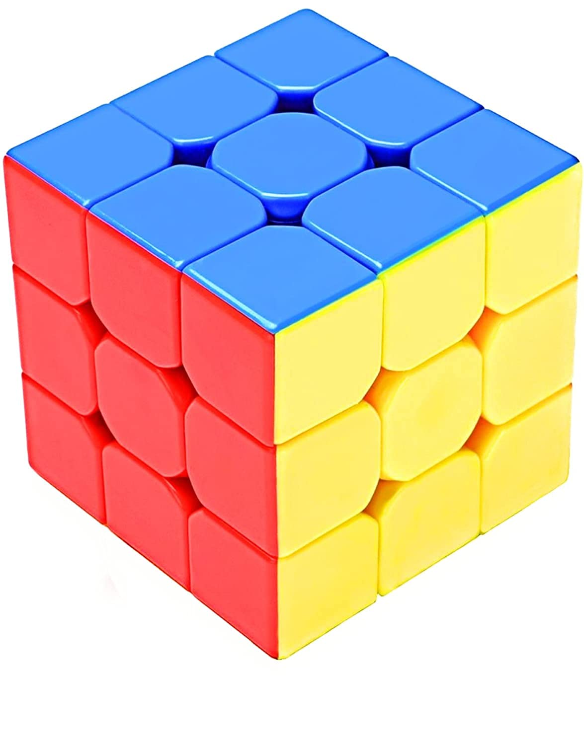 Zuurvi® 3x3 Rubik's Cube – Enhances Memory, Logic & Problem Solving – Smooth Turning Brain Teaser Puzzle – Durable Eco-Friendly Material – Best Educational Gift for Boys & Girls