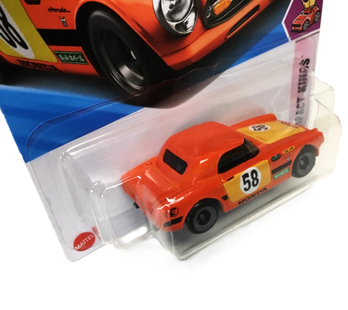 Hot Wheels Honda S800 Racing (Treasure Hunt) - Orange