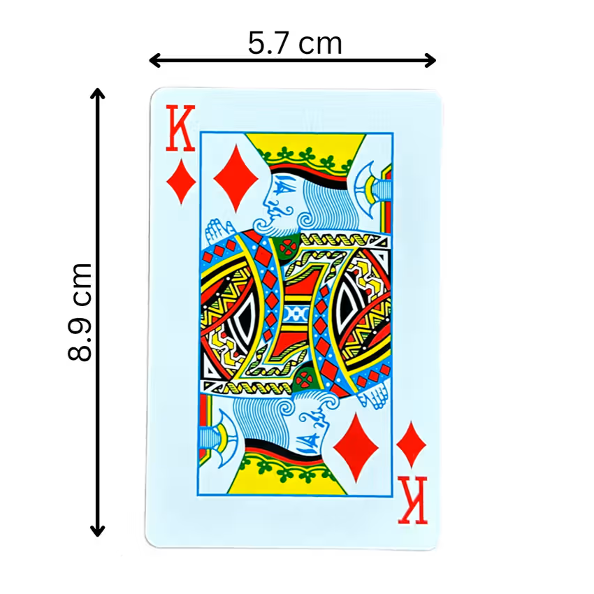 PARKSONS Cartamundi 555 Prime Playing Cards – Premium White & Gold Edition – Professional Deck for Poker, Magic & Rummy – Luxury Bridge Size Cards – 55 Cards
