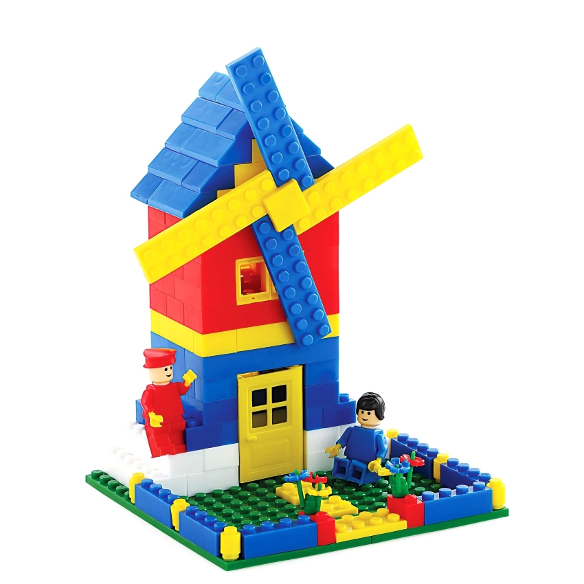 Peacock Smart Blocks My First Architect Set – 235 Piece Interlocking Building Blocks – 3D House & Structure Construction Toy – STEM Educational Kit for Kids – Ages 5+ Years