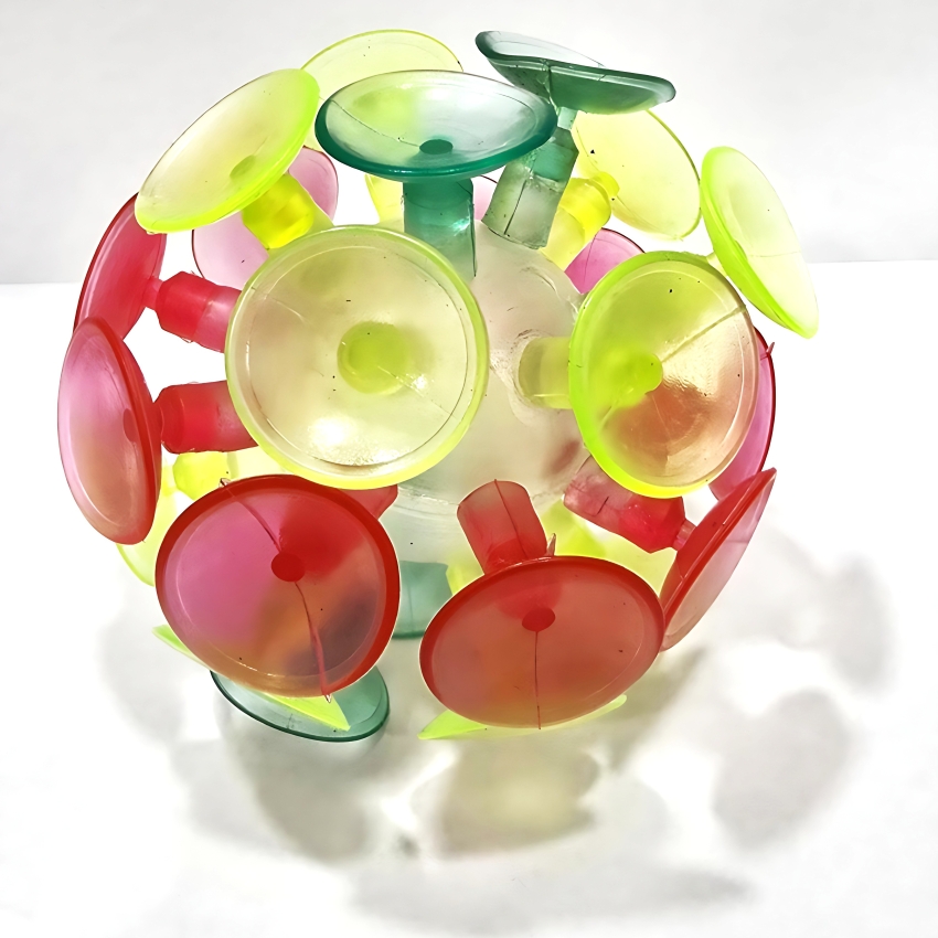 Awals Suction Sticky Ball Set – Fun Throw & Stick Game for Kids & Adults – Portable Travel Toy & Party Favor – Durable Suction Cup Paddles – Colorful Active Play Set