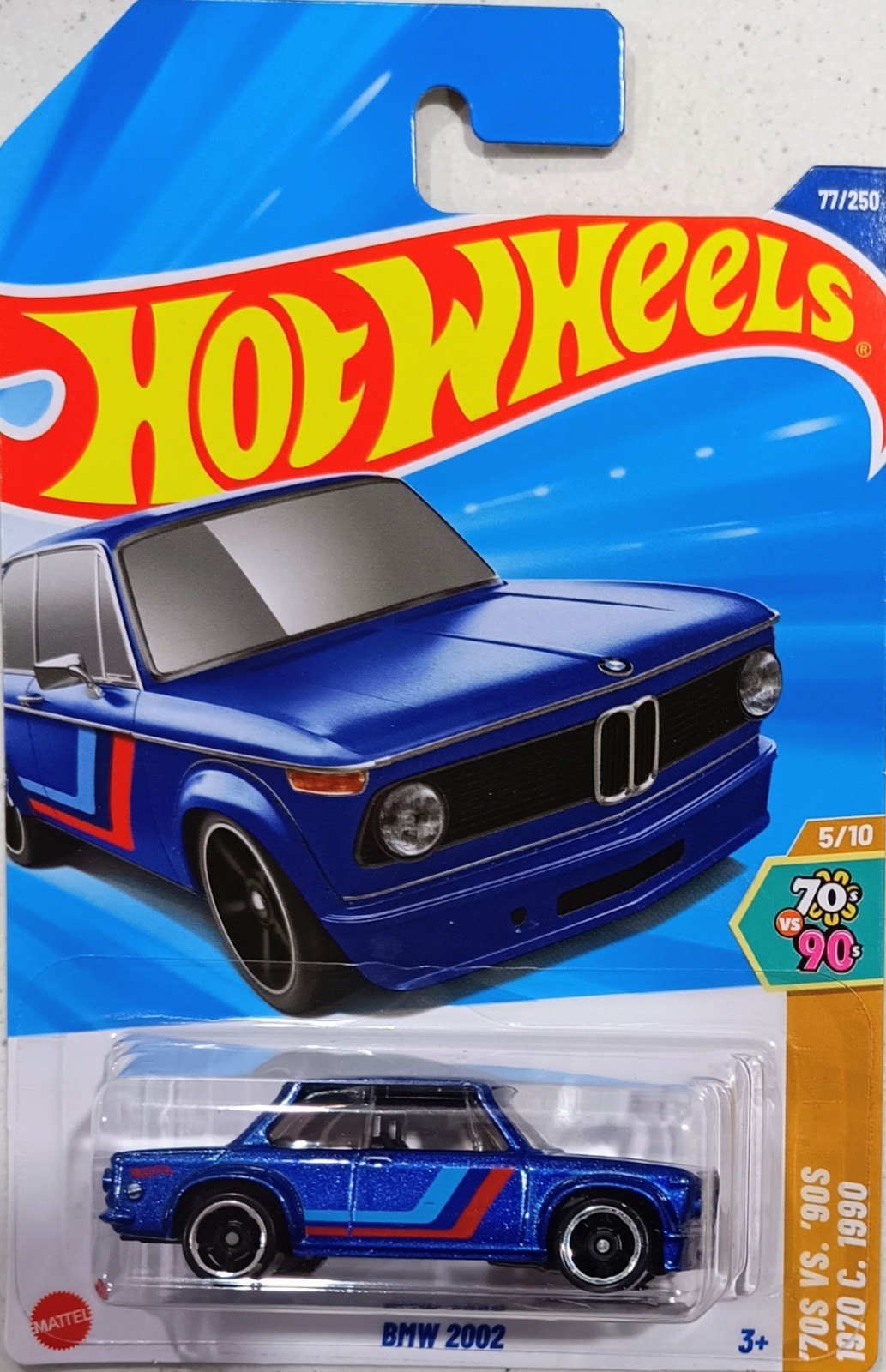 Hot Wheels BMW 2002 - Blue