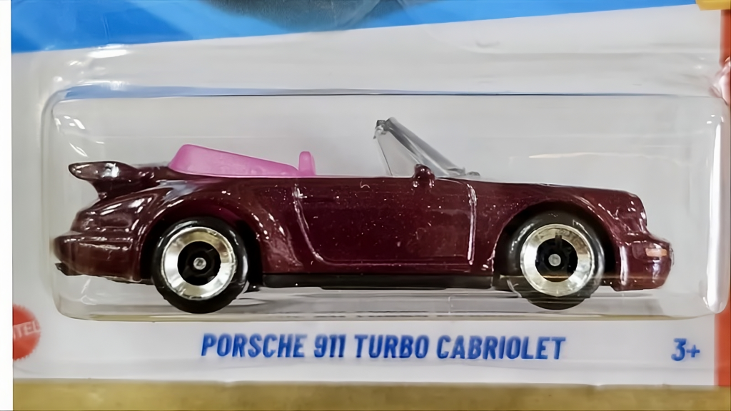 Hot Wheels Porsche 911 Turbo Cabriolet Then and Now New 2025