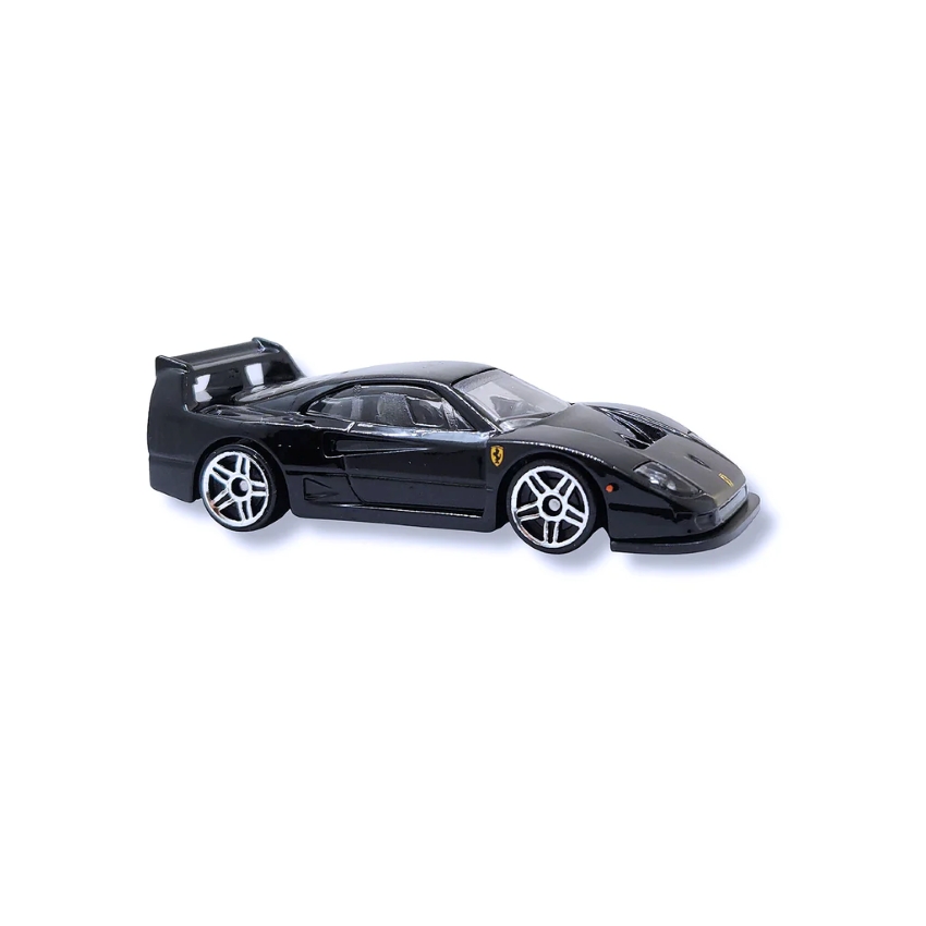 Hot Wheels Ferrari F40 Competizione (Black) – 2026 Mainline Case C/D – 1:64 Scale Die-Cast – Official Ferrari Licensed Product #63/250 – Ferrari Series 3/5 – Best Gift for Hot Wheels & Ferrari Collectors