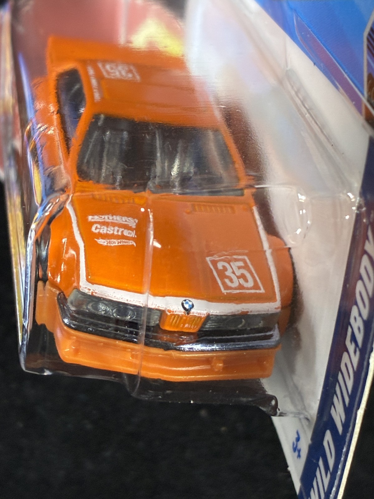 Hot Wheels BMW 635 CSi Wide Body - Orange