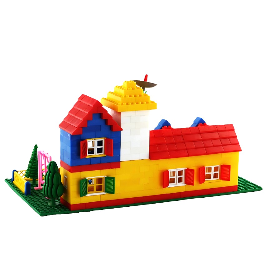 Peacock Senior Architect Smart Blocks – 610 Pcs Mega Building Set – DIY House & Castle Construction Toy – Ultimate STEM Activity Gift for Boys & Girls Ages 6-12