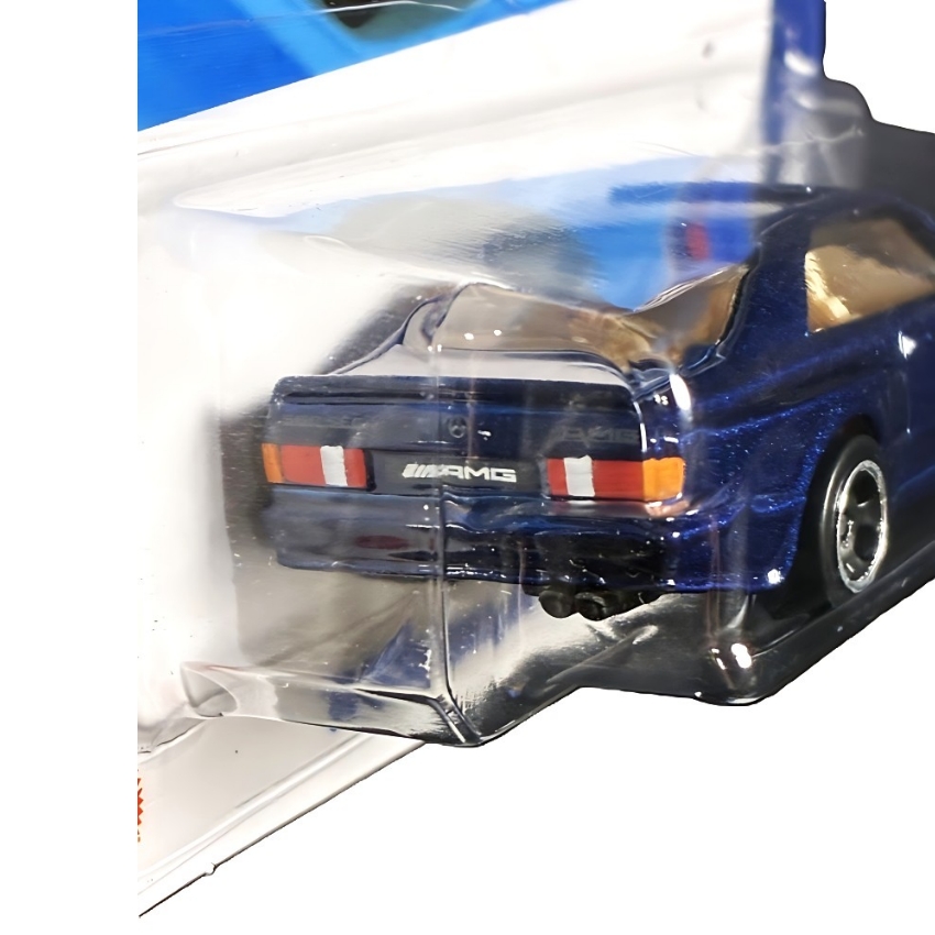 Hot Wheels 2026 '89 Mercedes-Benz 560 SEC AMG (Metalflake Blue) – #186 Wild Widebody – Detailed 164 Scale W126 Custom – Authentic AMG Badging & AeroDisc Wheels