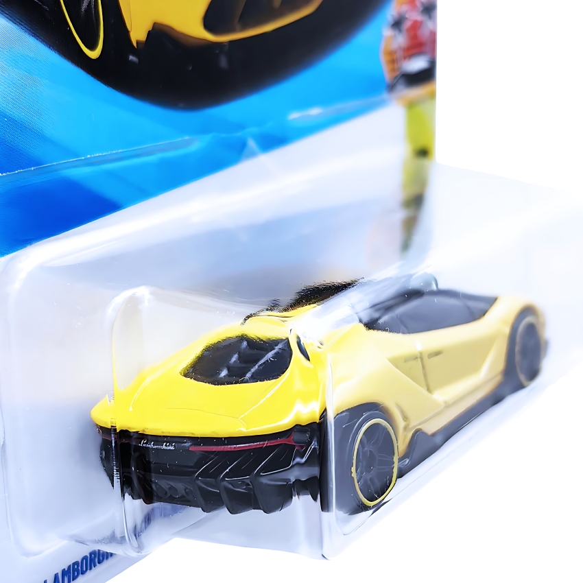 Hot Wheels 2026 Lamborghini Centenario Roadster (Giallo Orion Yellow) – #002/250 HW Exoticars – Detailed 1:64 Scale V12 Hypercar – Ryu Asada Design – Collector’s Edition