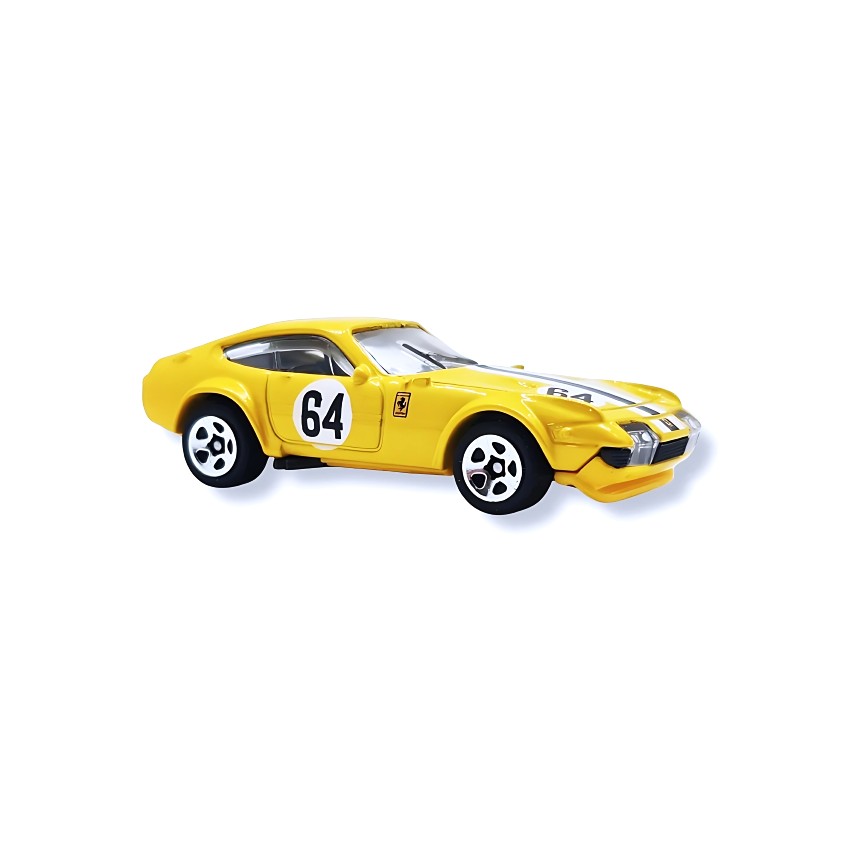 Hot Wheels 2026 Ferrari 365 GTB4 Competizione (Yellow) – #222 HW Race Day – Detailed 1:64 Scale Daytona Racer – Giallo Modena Paint & Racing #64 – Collector’s Edition