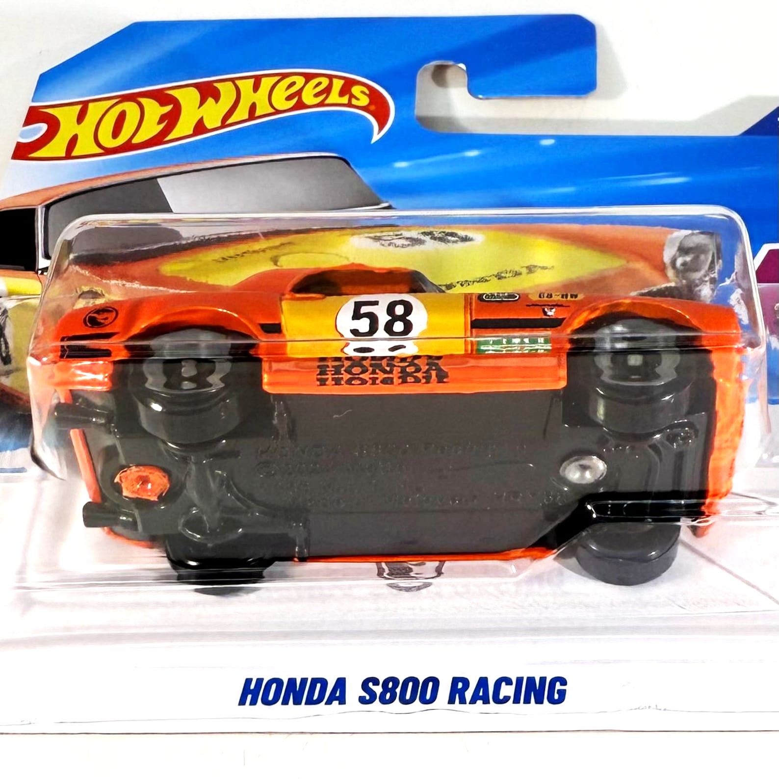 Hot Wheels Honda S800 Racing (Treasure Hunt) - Orange