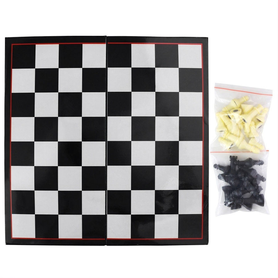 Ekta Magnetic Chess Set for Kids & Adults – Portable Folding Travel Chess Board with Built-in Storage – Strong Magnetic Pieces for Stable Gameplay – Educational Strategy Game for Beginners Ages 6+
