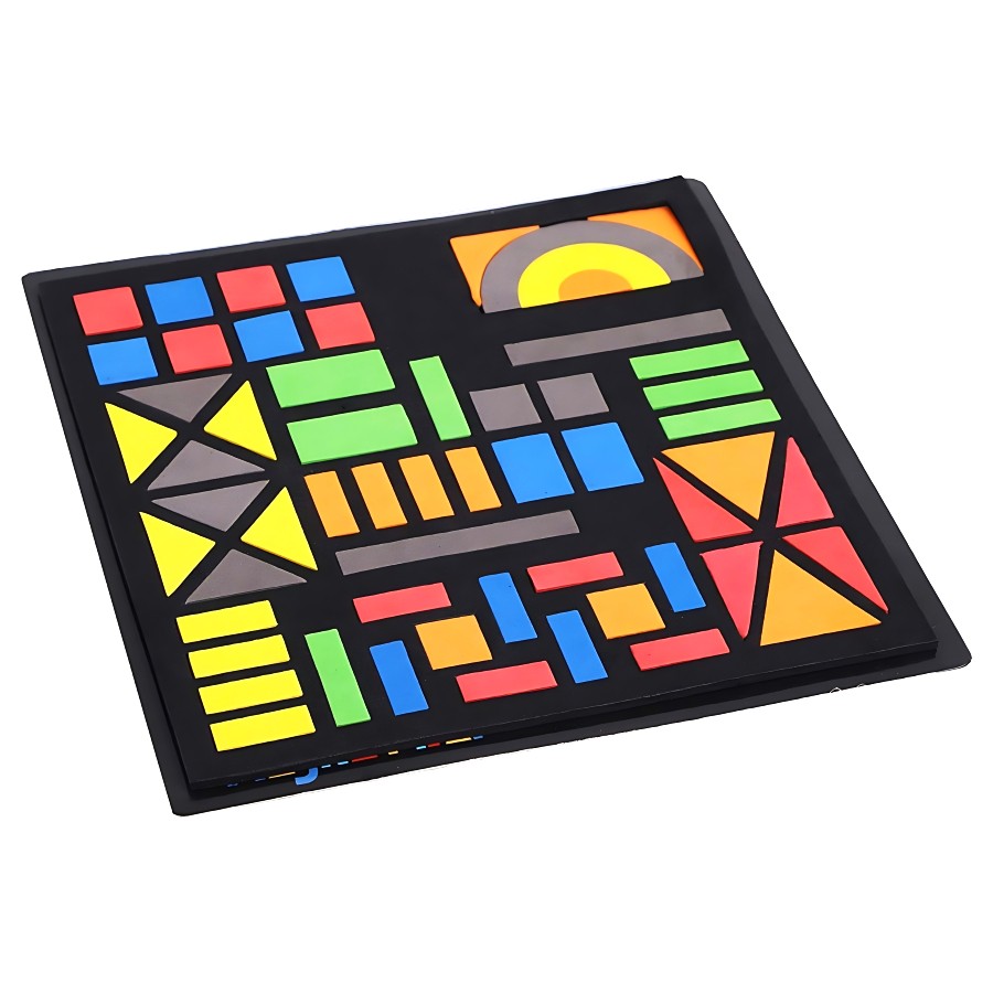 Ekta Magna Play Set 4 – Magical Magnetic Learning & Play Set – 300+ Magnetic Pieces with Double-Sided Metallic Board – Create 400+ Pictures & Puzzles – Educational Creative Toy for Kids Ages 5+