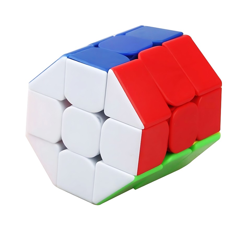 Zuurvi® 3x3 Octagon Barrel Cube – Professional Shape-Shifting Speed Cube – Smooth Turning Magic Column Puzzle – Brain Teaser Toy for Kids & Adults – Stress Relief & Focus