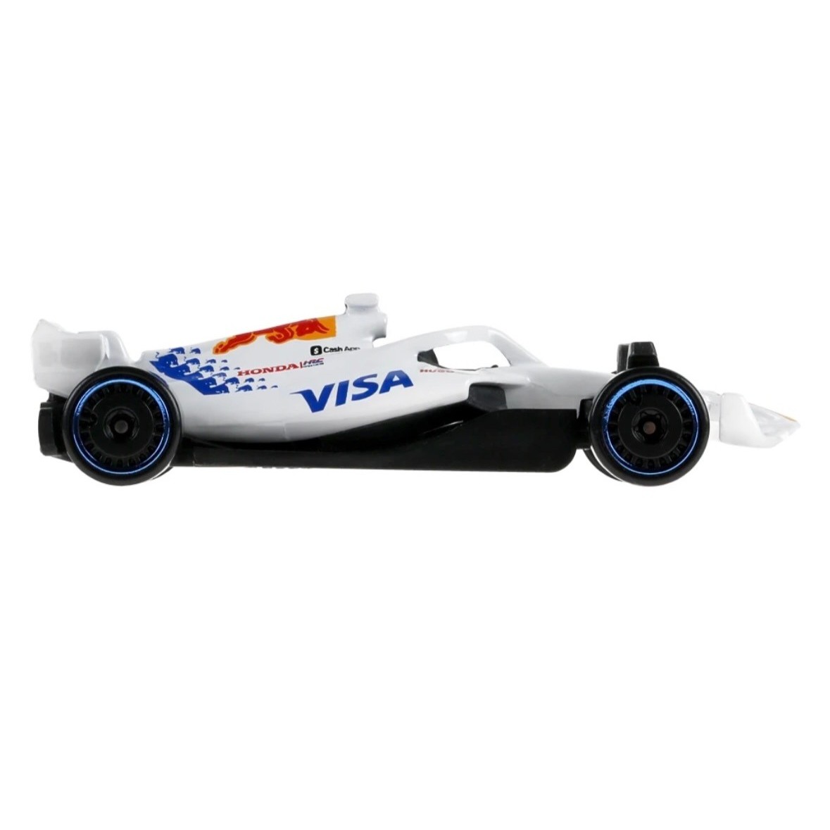 Hot Wheels 2026 Visa Cash App Racing Bulls F1 Team (White) – VCARB 01 Livery – #68/250 Formula 1 Series – Detailed 1:64 Scale Racing Bulls Die-Cast – Collector’s Edition