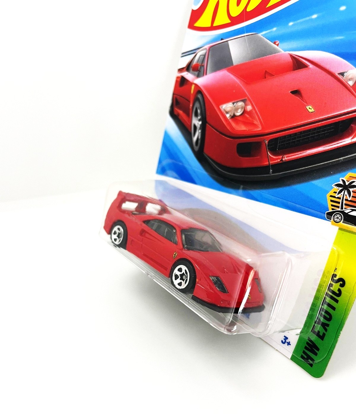 Hot Wheels Exotics Ferrari F40 Competizione in Red