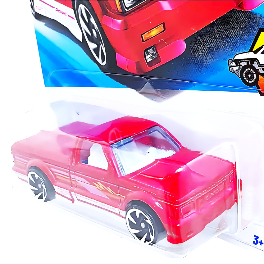 Hot Wheels 2025/2026 '91 GMC Syclone (Vibrant Red) – #119 HW Hot Trucks – Detailed 1:64 Scale Die-Cast – Classic 90s Sport Truck – Collector’s Edition