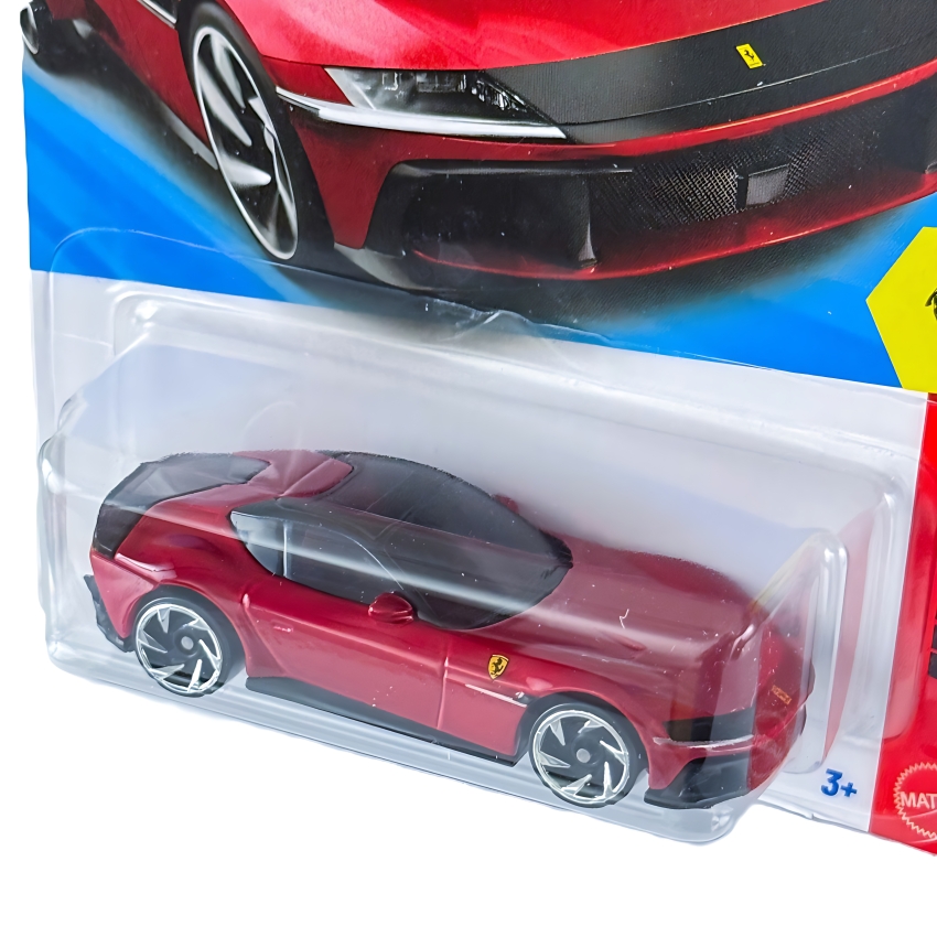 Hot Wheels 2026 Ferrari 12Cilindri (Red) – #94/250 Ferrari Series – Detailed 1:64 Scale New Casting JJH41 – Authentic Rosso Imola Paint & RA6 Wheels – Collector’s Edition