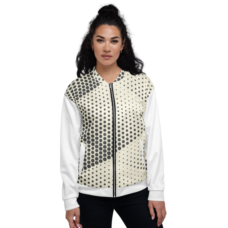 Damen-Jacke mit Punktmuster