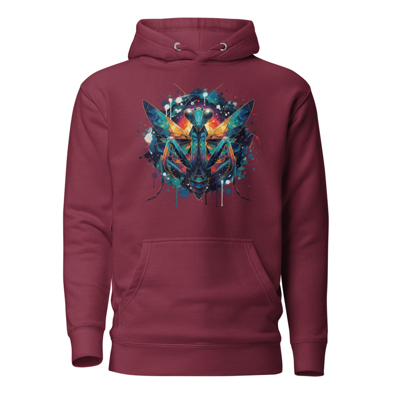 Kapuzenpullover mit Mantis-Design