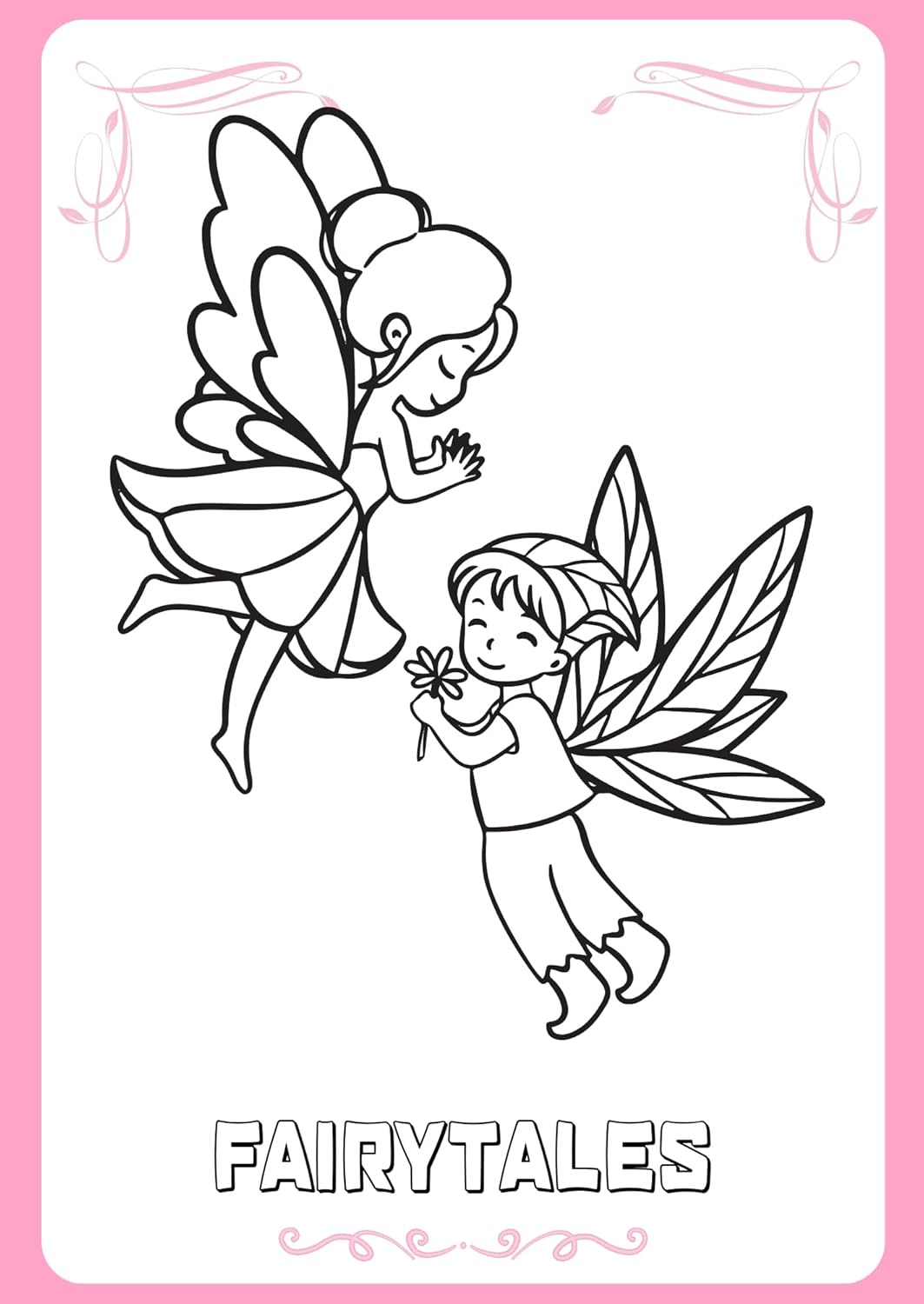 Coloring Book Unicorn Adventure, Princess Castle Theme, Kids Activity Book