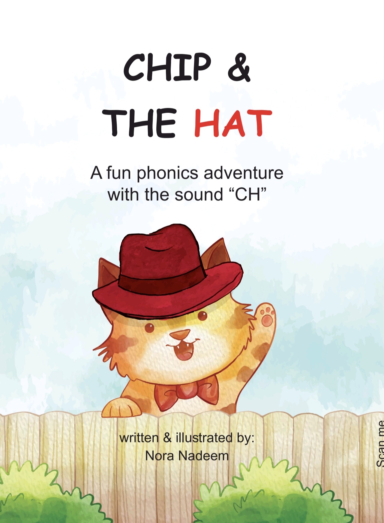 Chip and The hat Phonics Book with ' ch ' Sound.