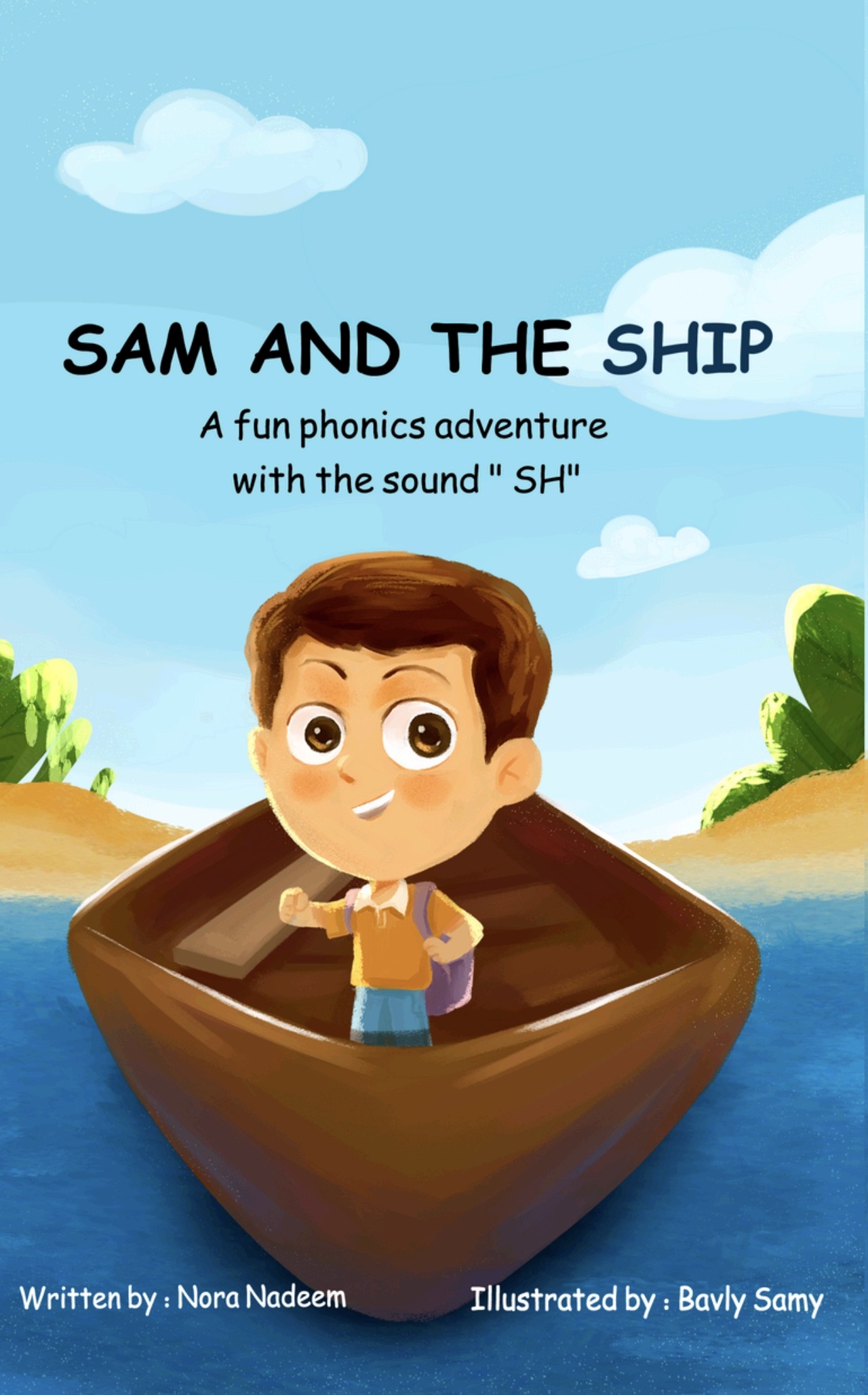 Sam And The Ship Phonics Book with ' sh ' Sound.