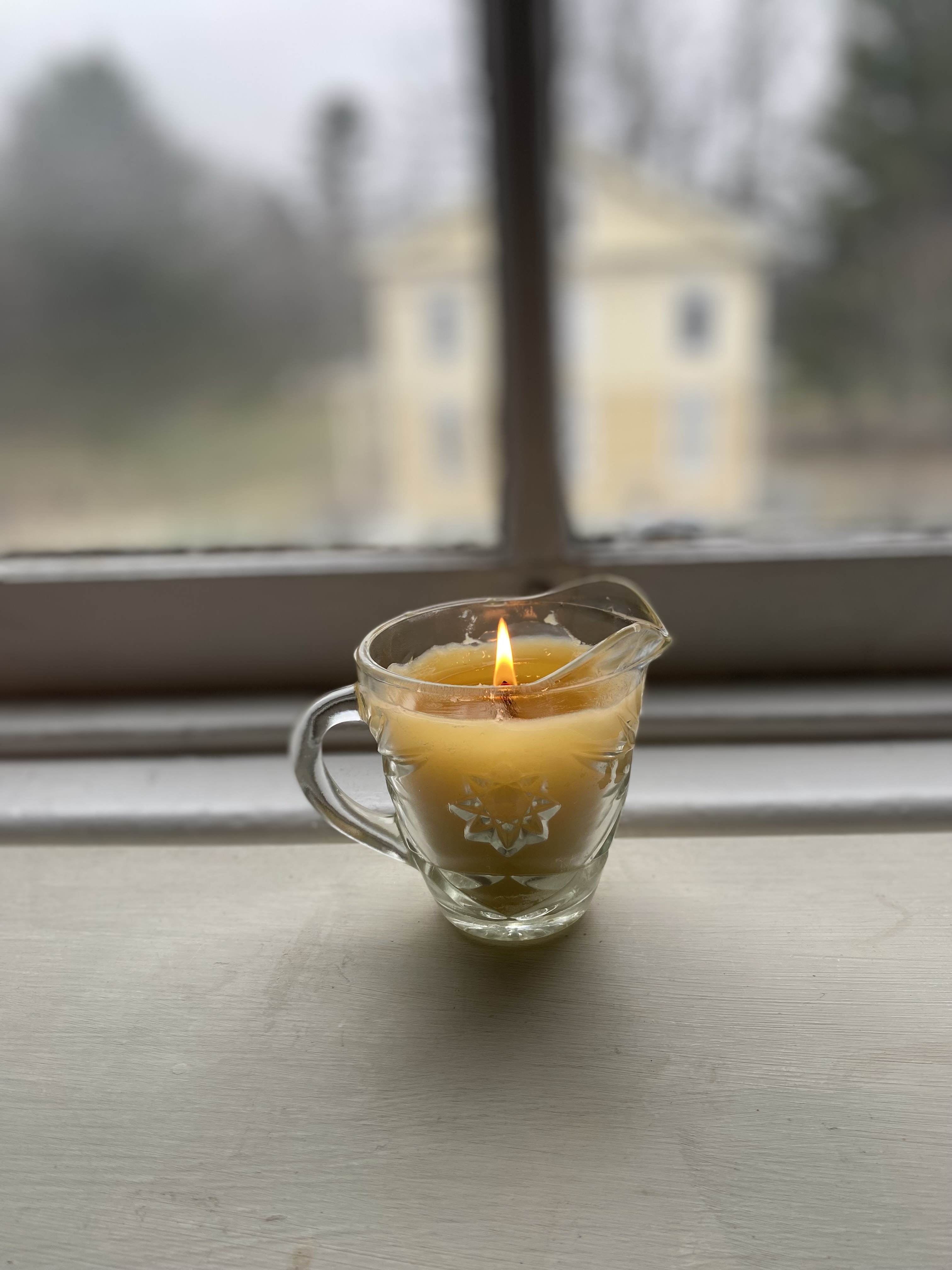 Beeswax Lavender Massage/Lotion Candle