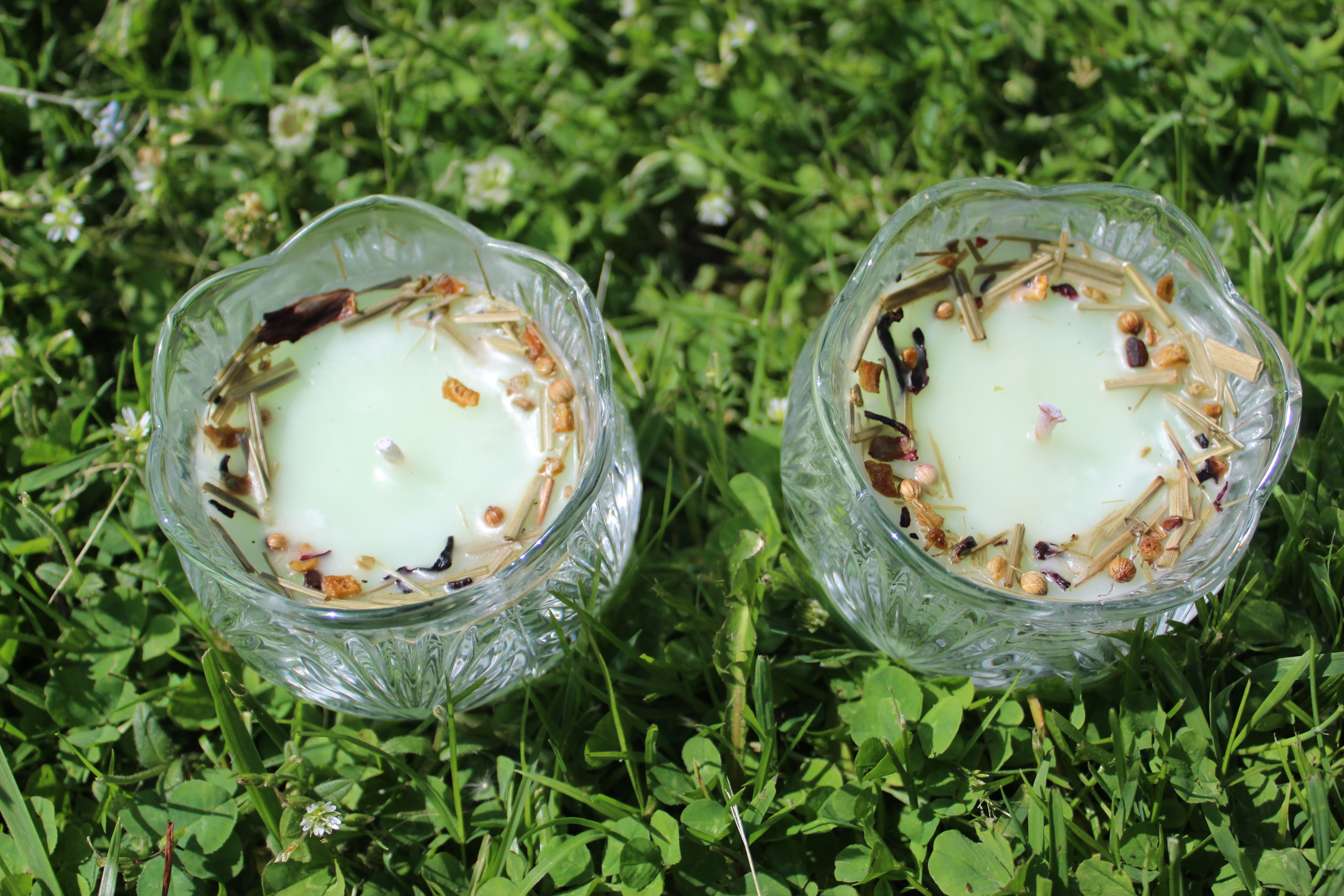Mint Green Citronella Candle