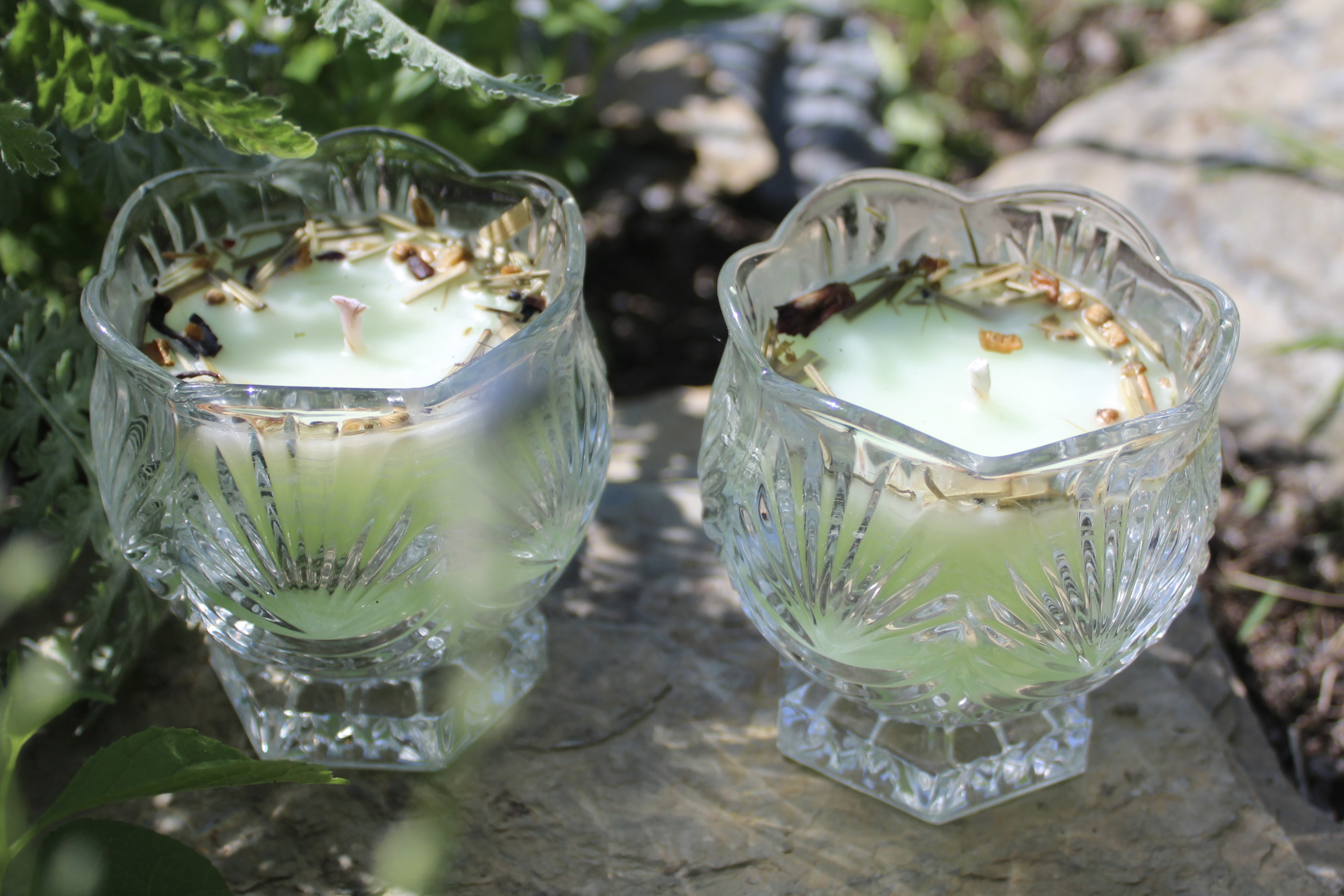 Mint Green Citronella Candle