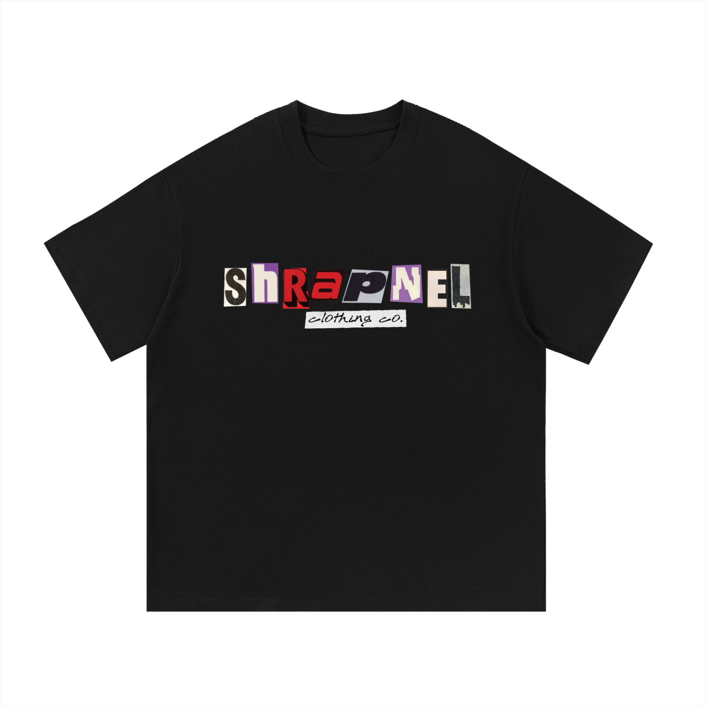 OG Red and Purple Shrapnel Essential Cotton T-Shirt
