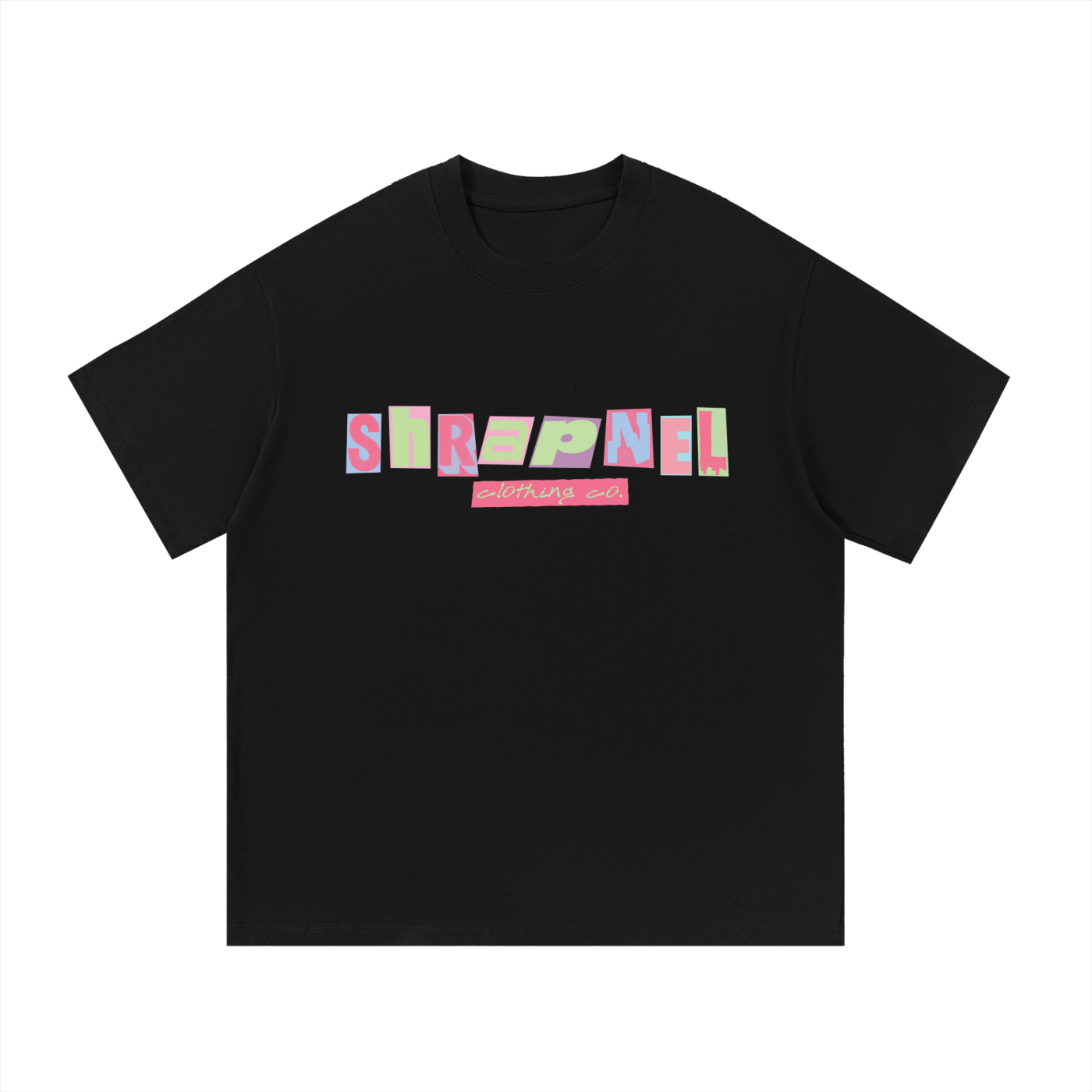 Pastel Shrapnel Essential Cotton T-Shirt