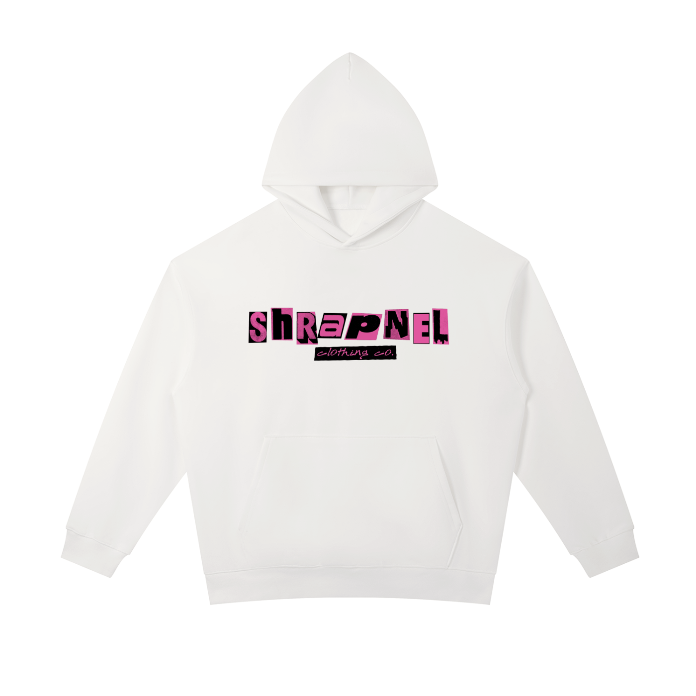 Hot Pink Essential Heavyweight Hoodie