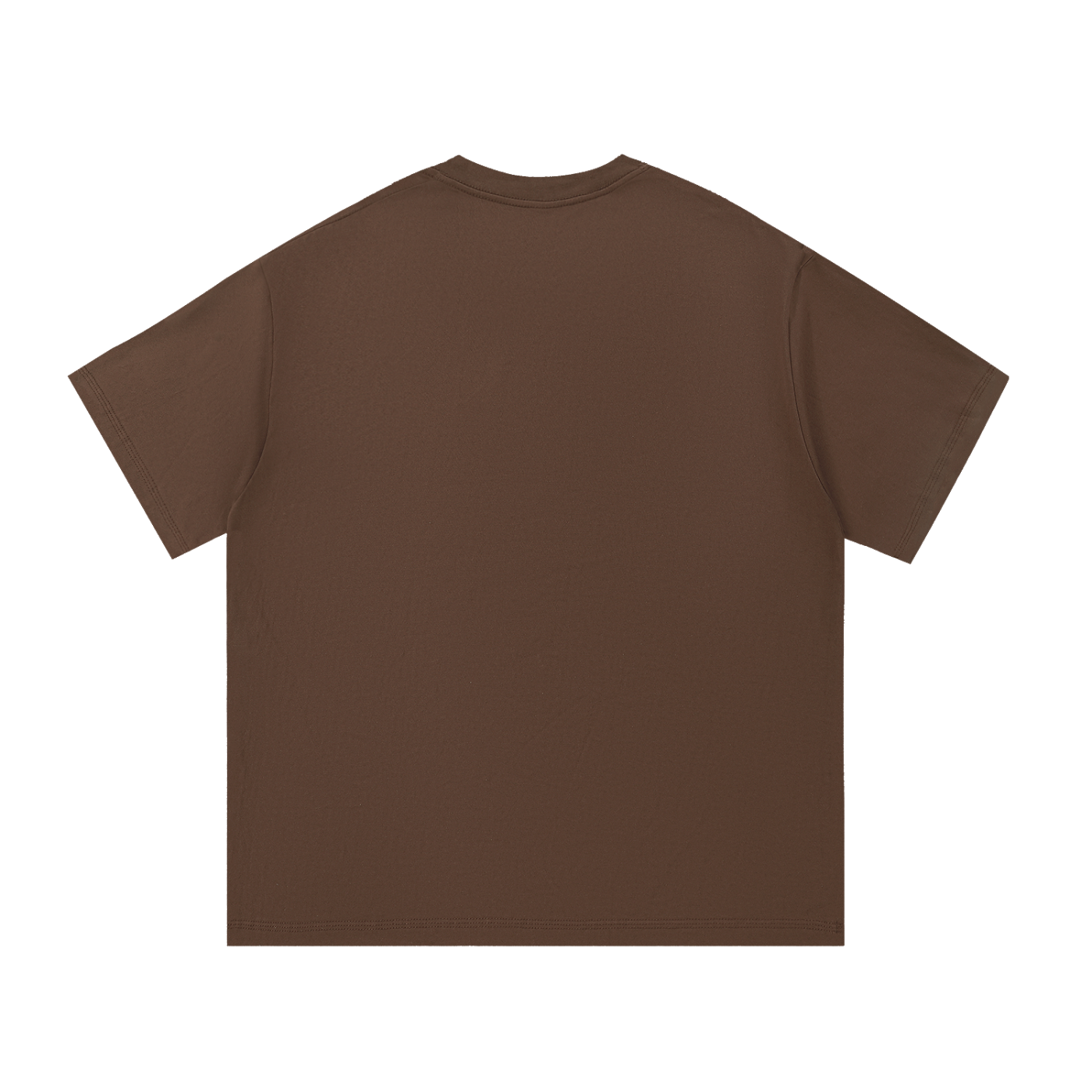 Brown Shrapnel Essential Cotton T-Shirt