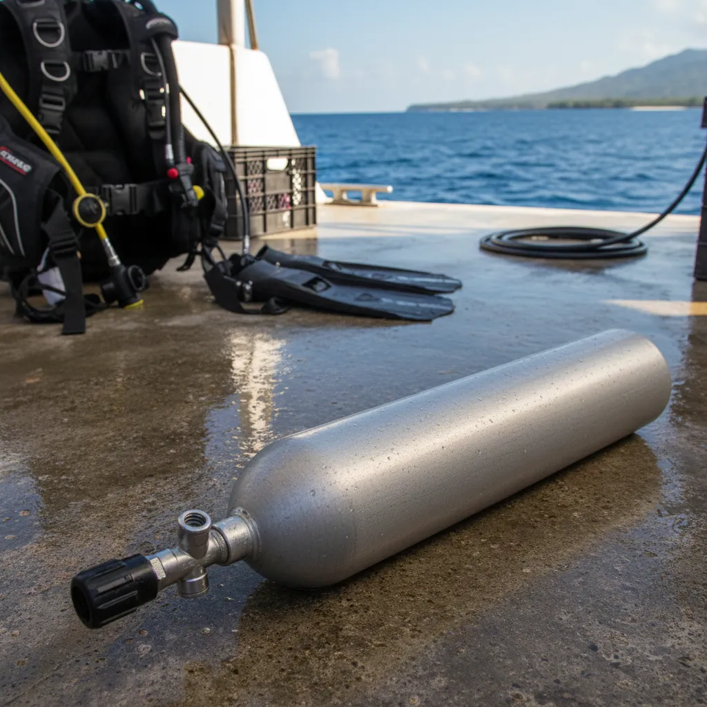 TANQUE PARA SUBACUATICAS CURVO COMPETENCIAS CON VALVULA