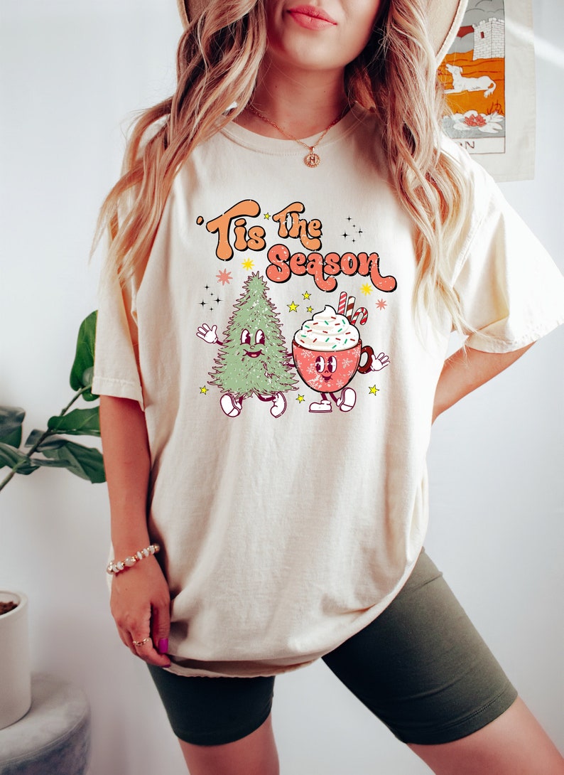 Tis the season Christmas t-shirt, cute chritmas tee, Christmas tee, holiday apparel, Holiday apparel, iPrintasty Christmas,