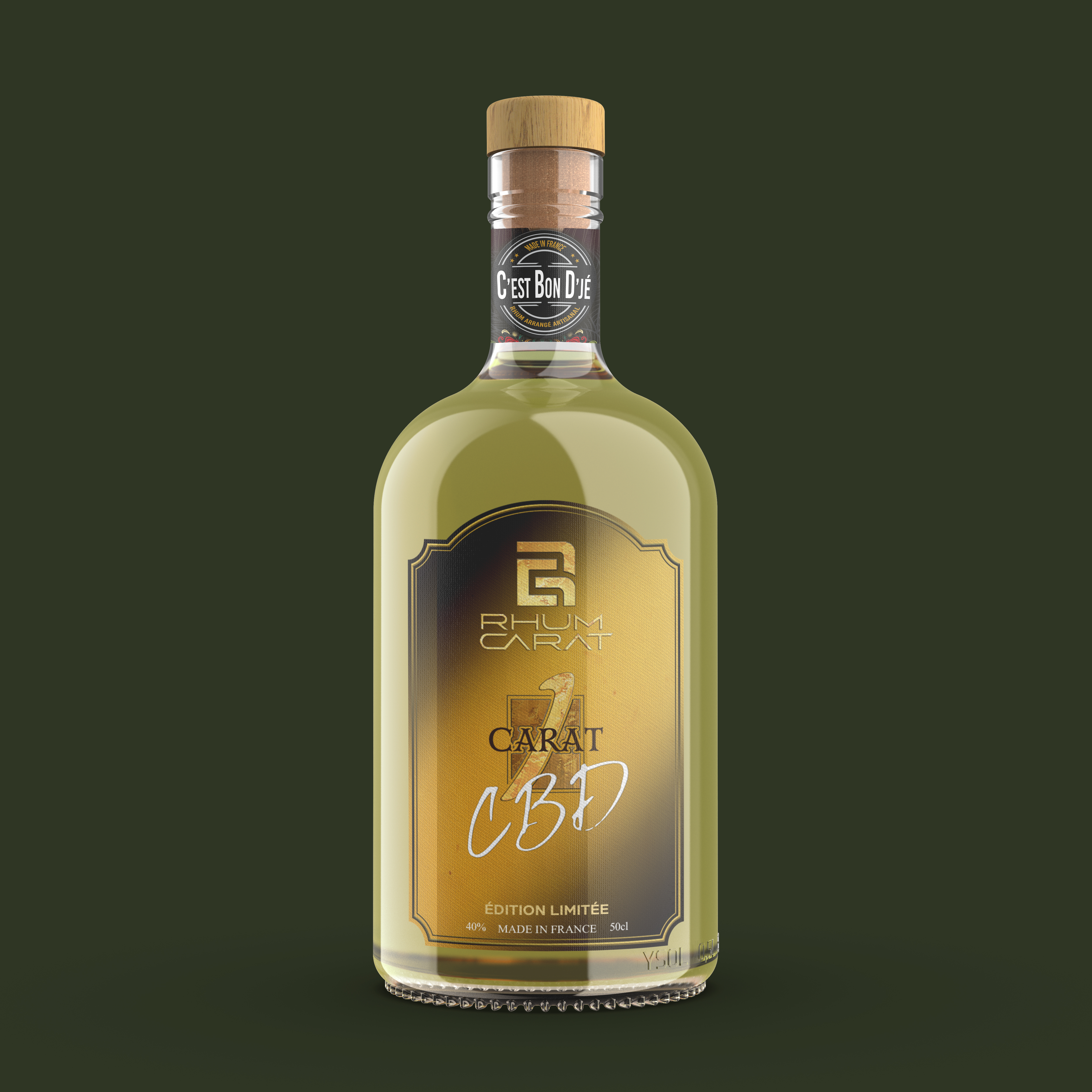 Rhum arrangé - Carat CBD - 50cl