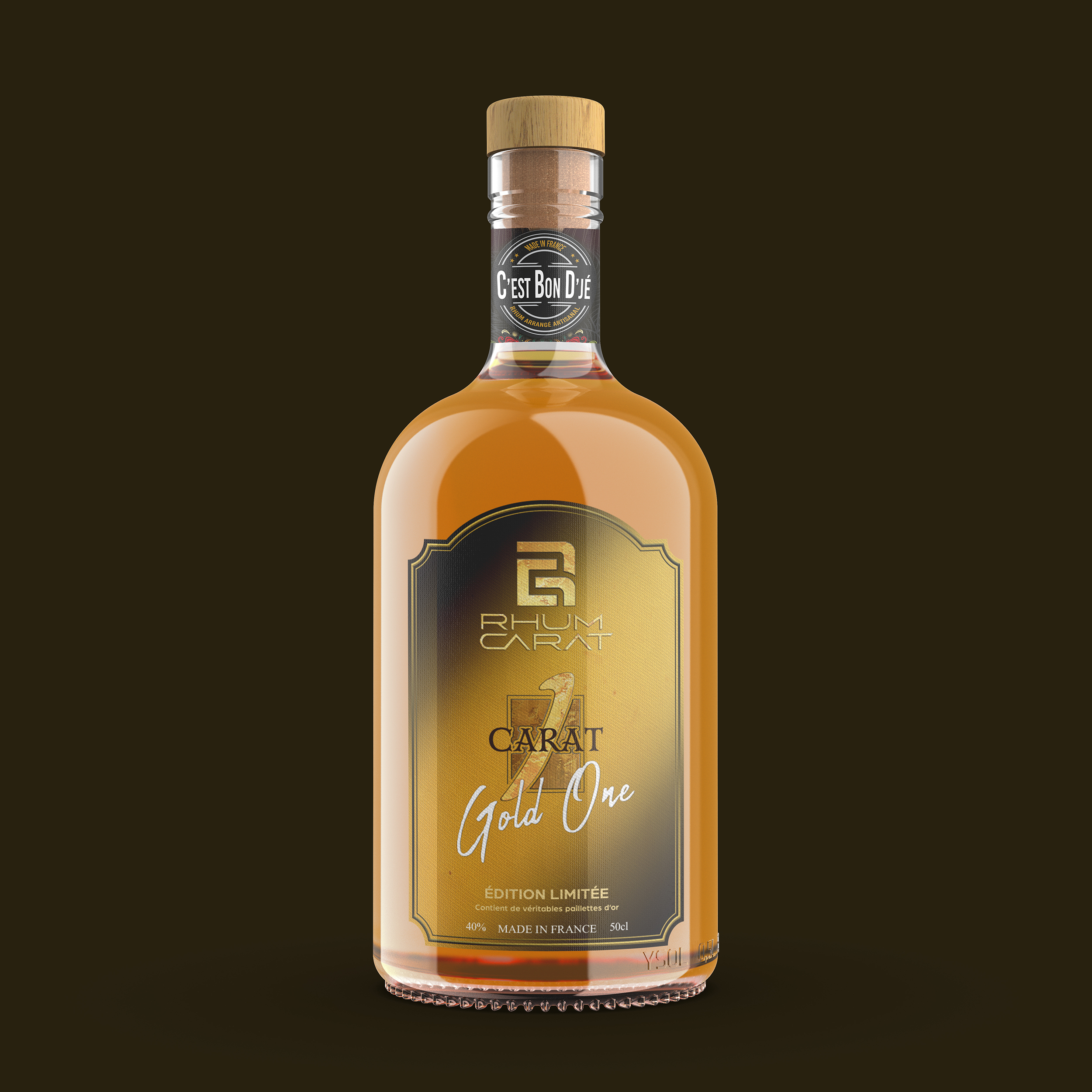 Rhum arrangé - Carat Gold One - 50cl