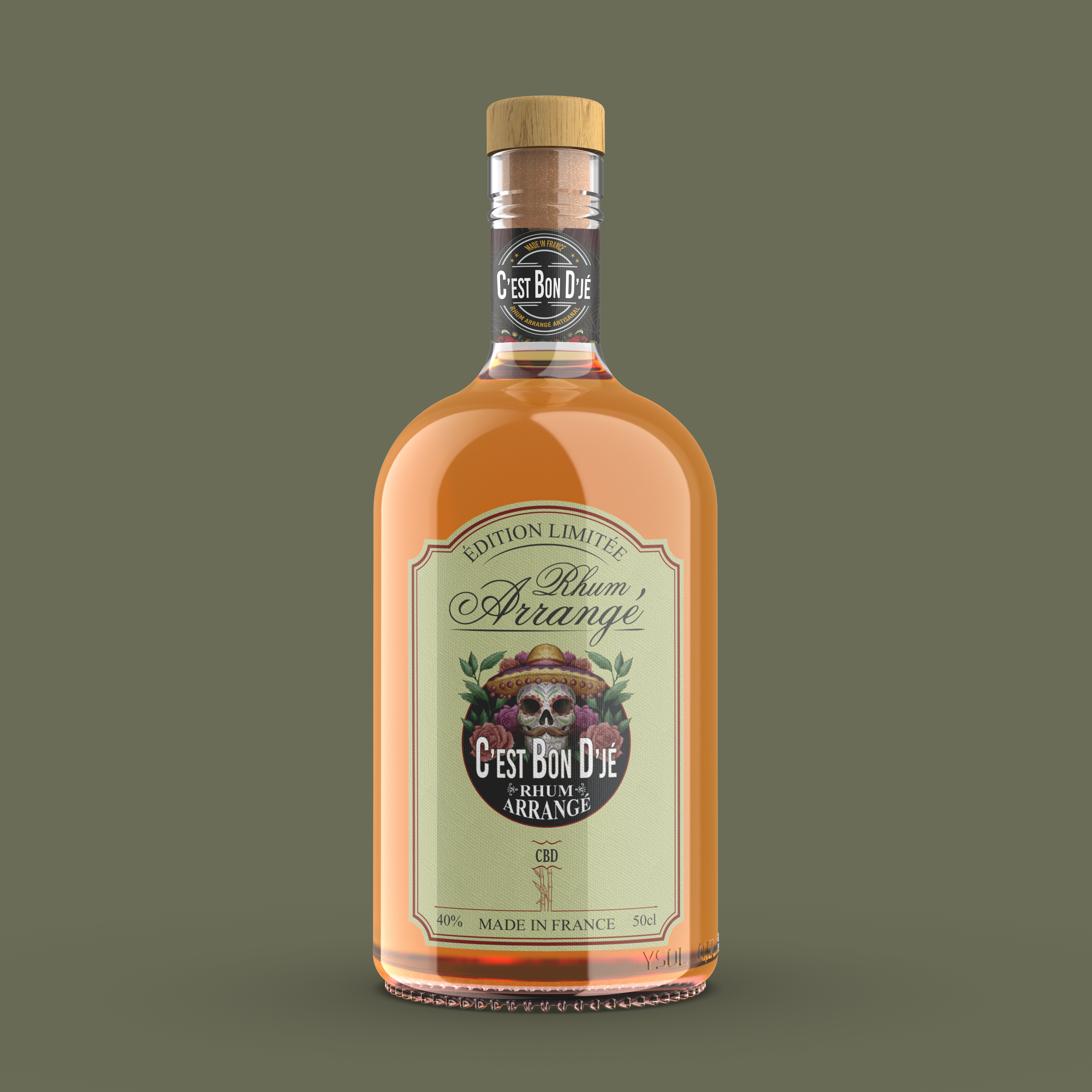 Rhum arrangé - CBD - 50cl