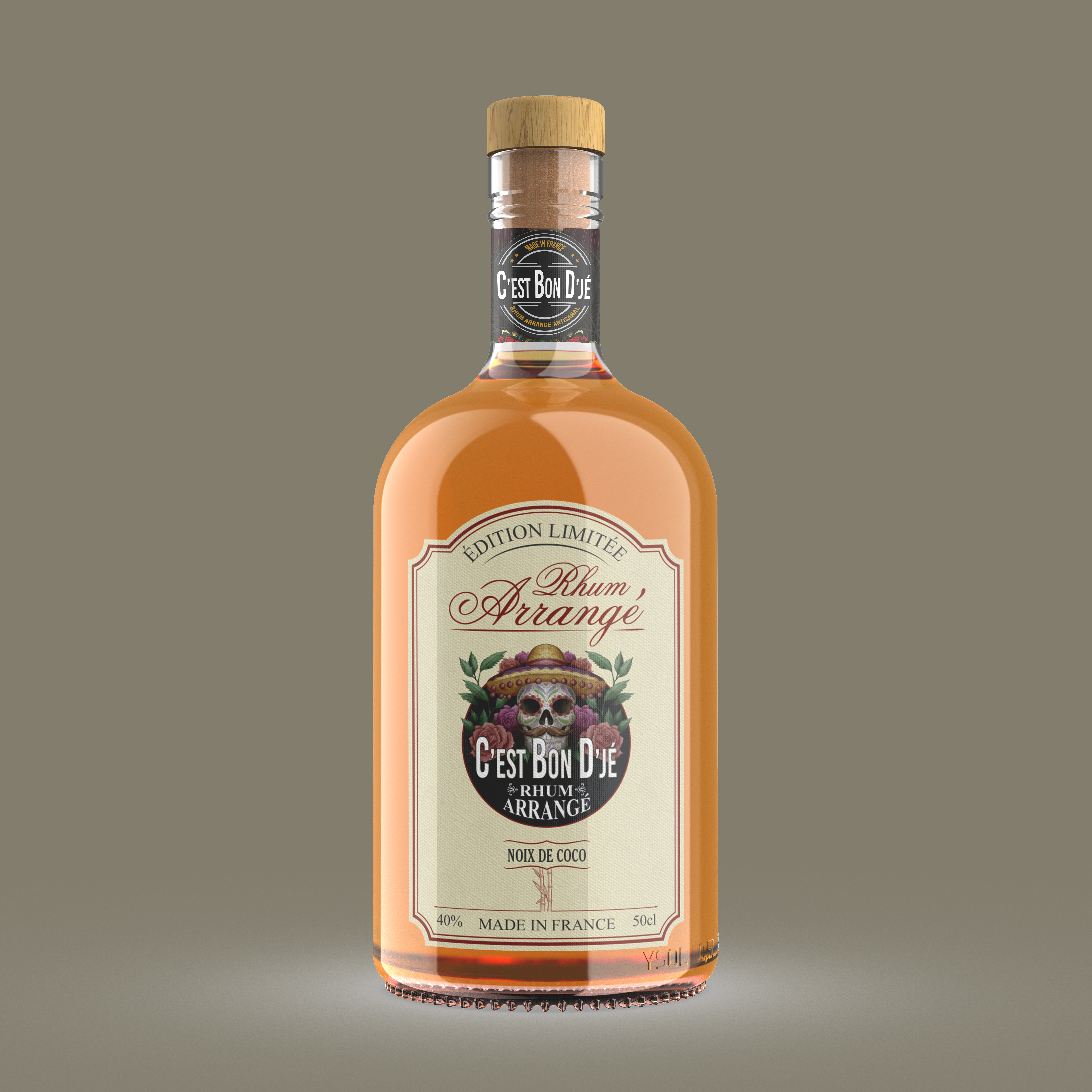 Rhum arrangé - Noix de coco - 50cl