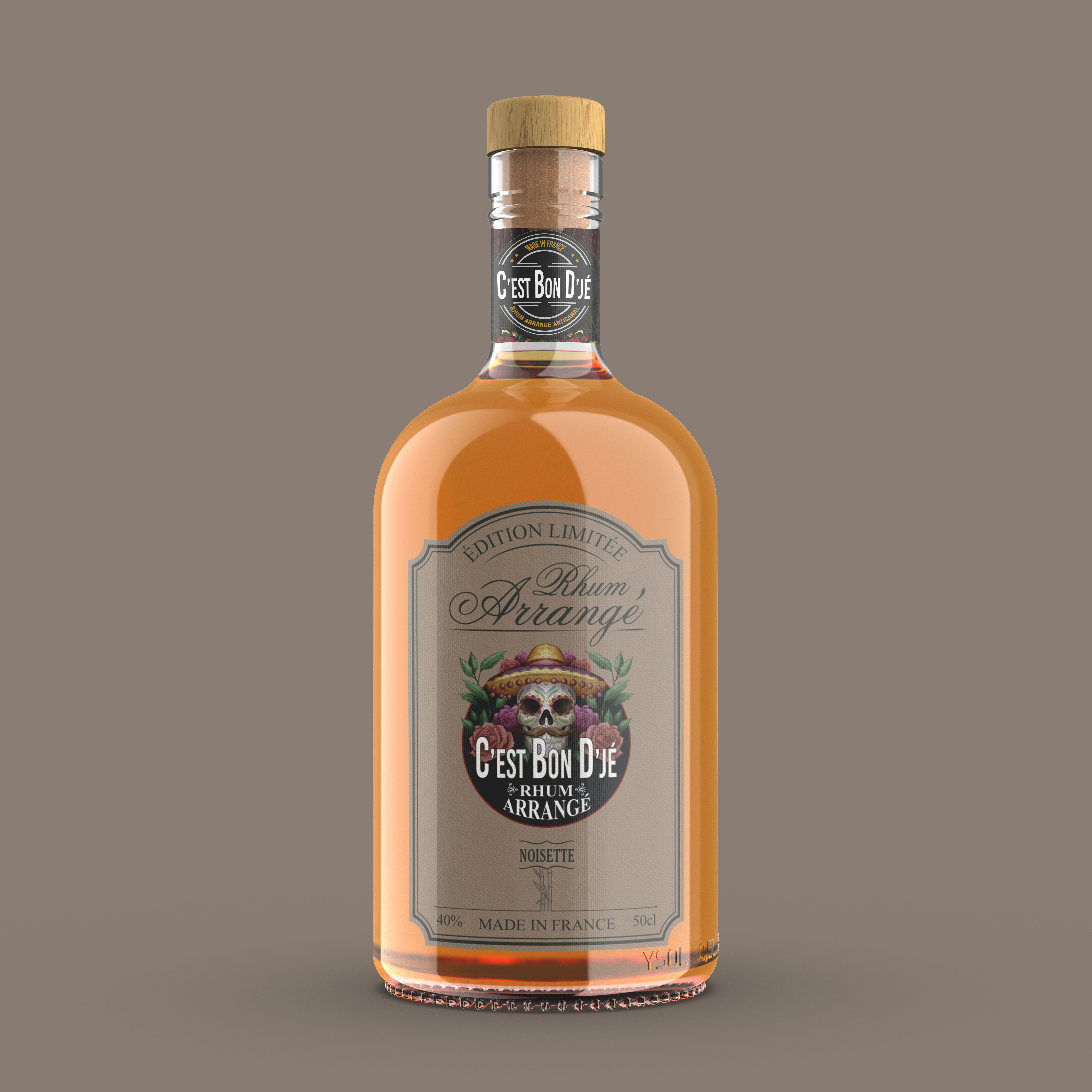 Rhum arrangé - Noisette - 50cl