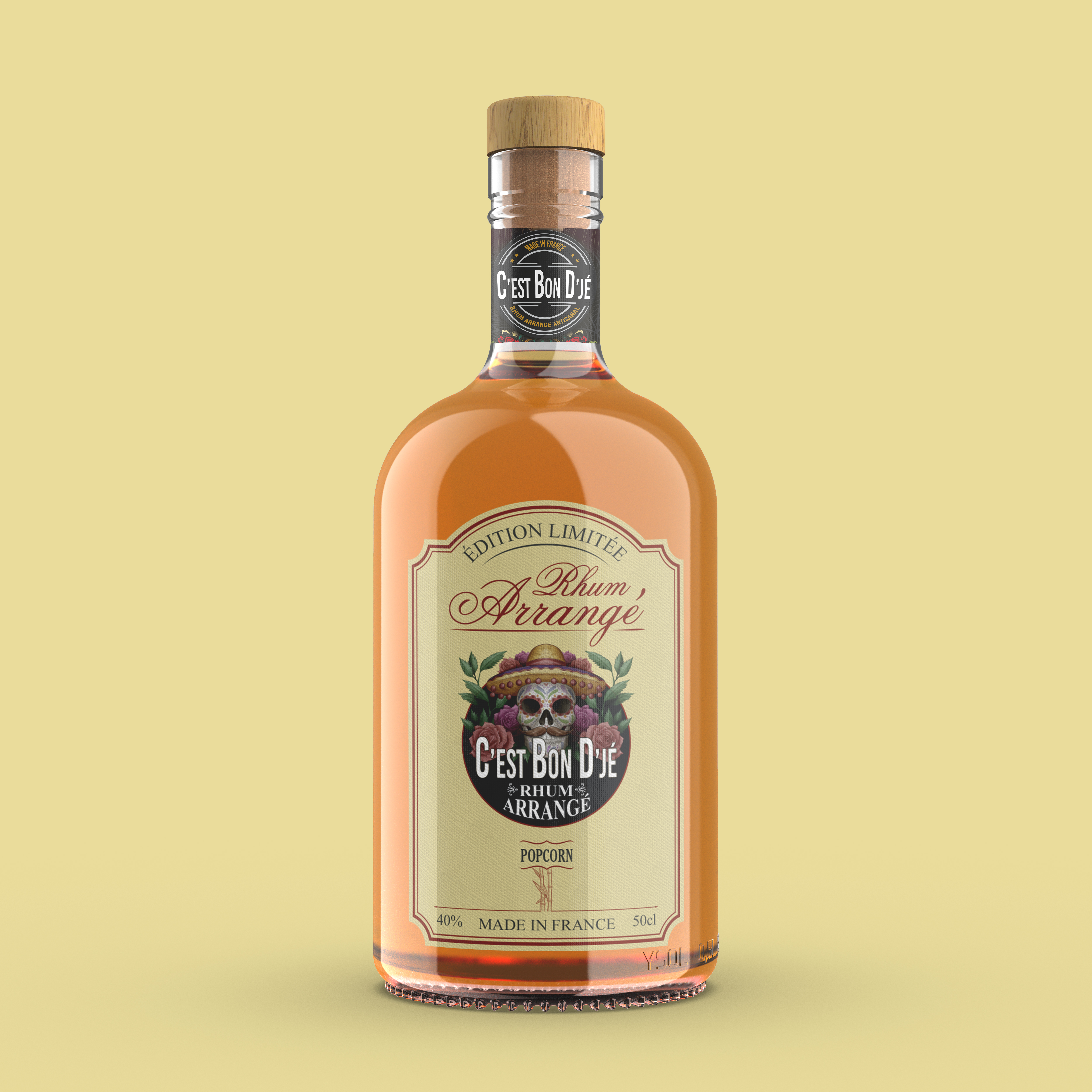 Rhum arrangé - Popcorn - 50cl