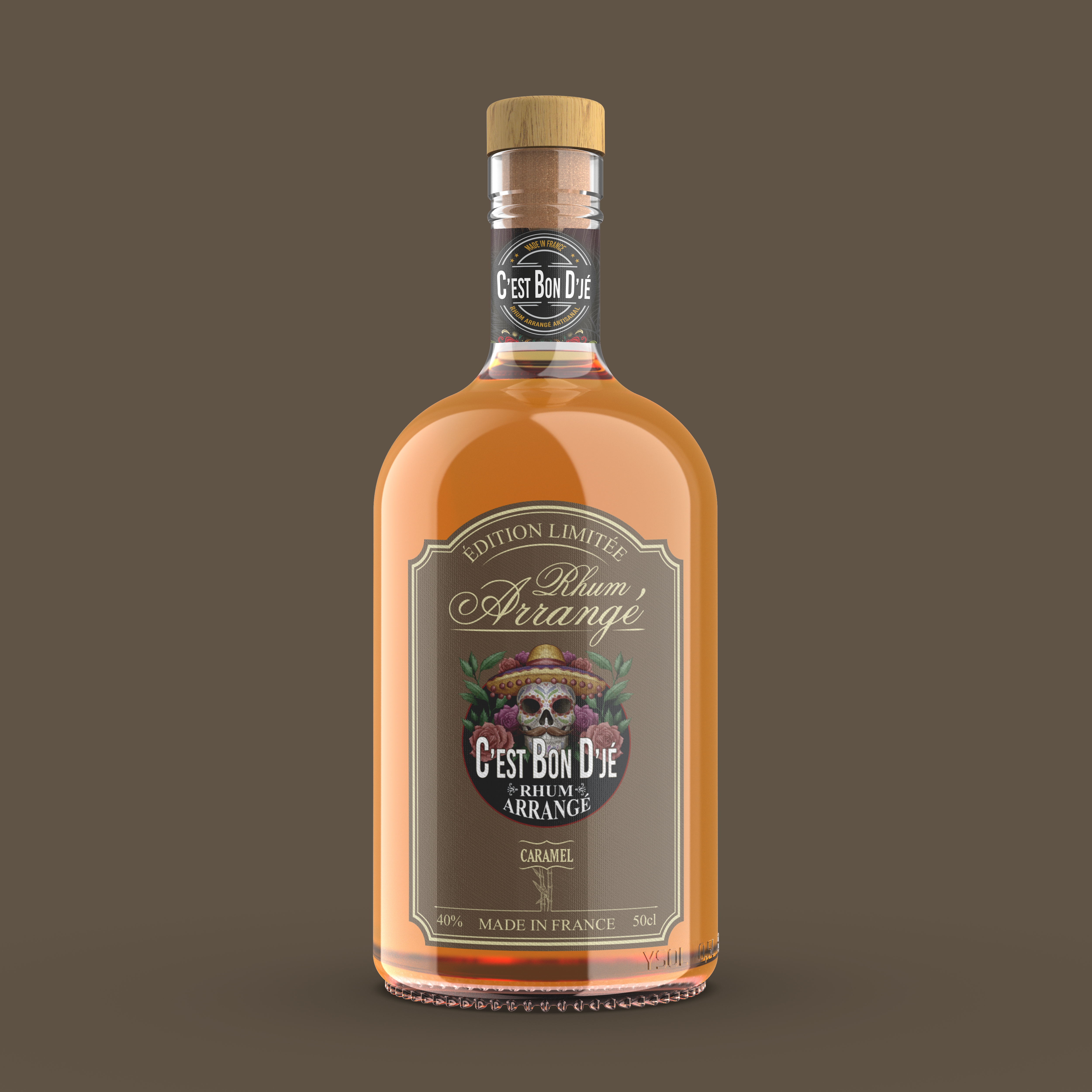 Rhum arrangé - Caramel - 50cl