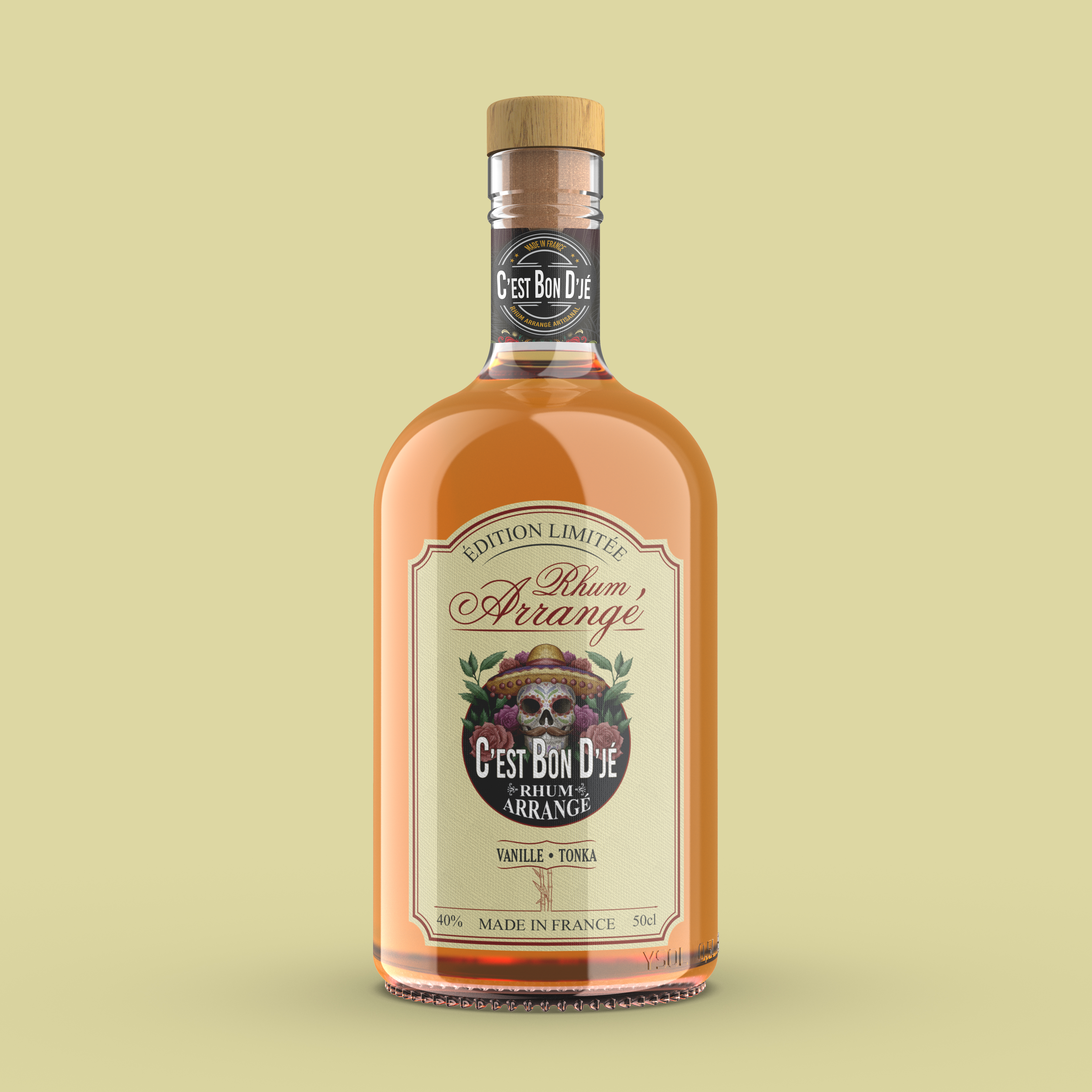Rhum arrangé - Vanille • Tonka - 50cl