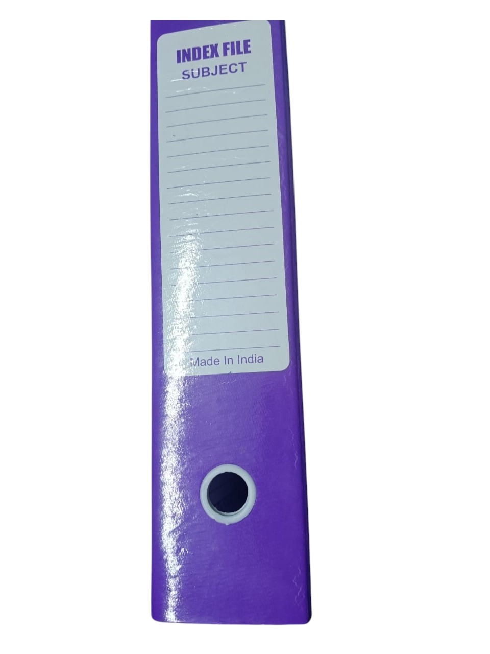 Purple Patterned Folder