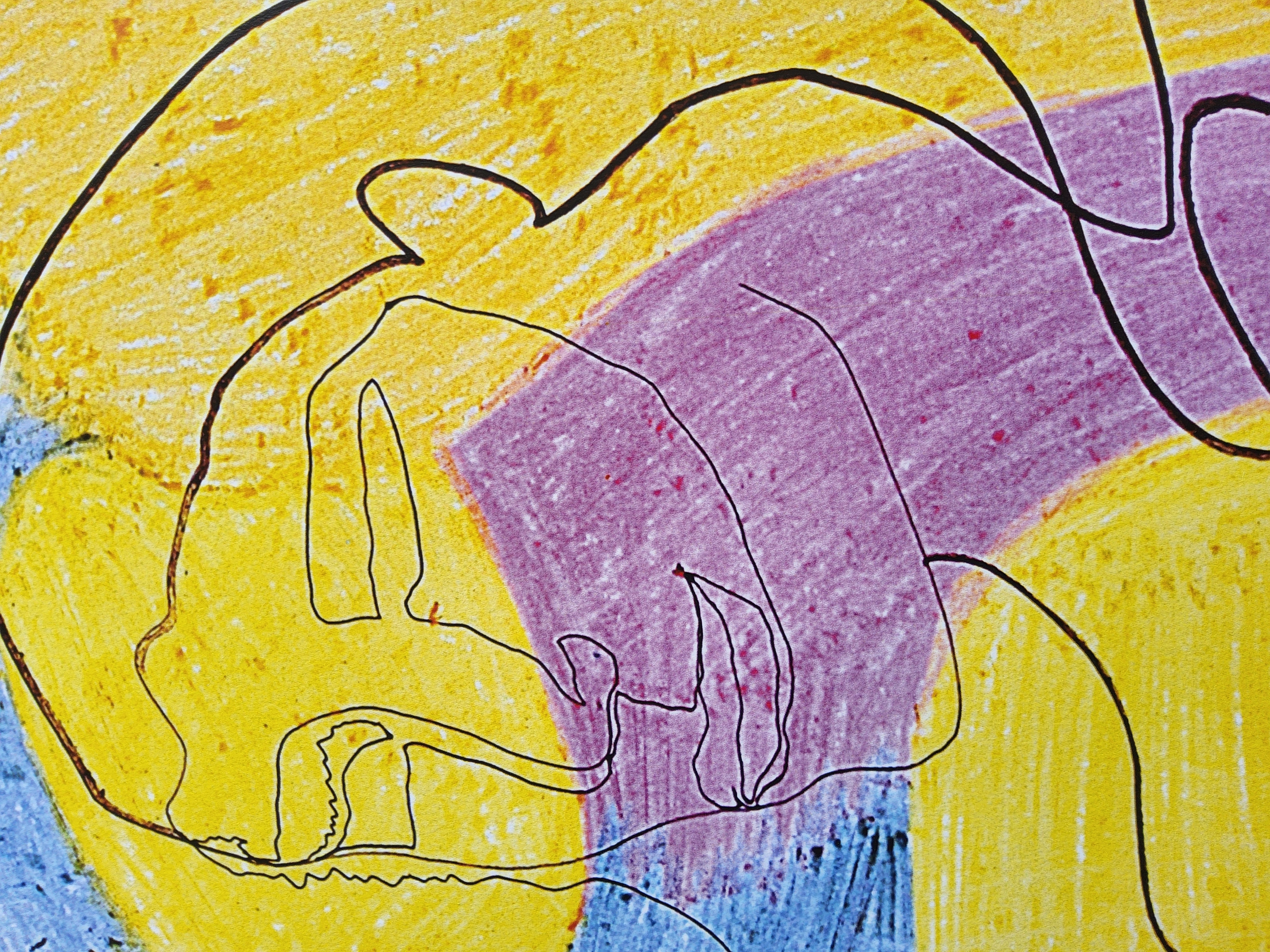 Abstract Line Art Print