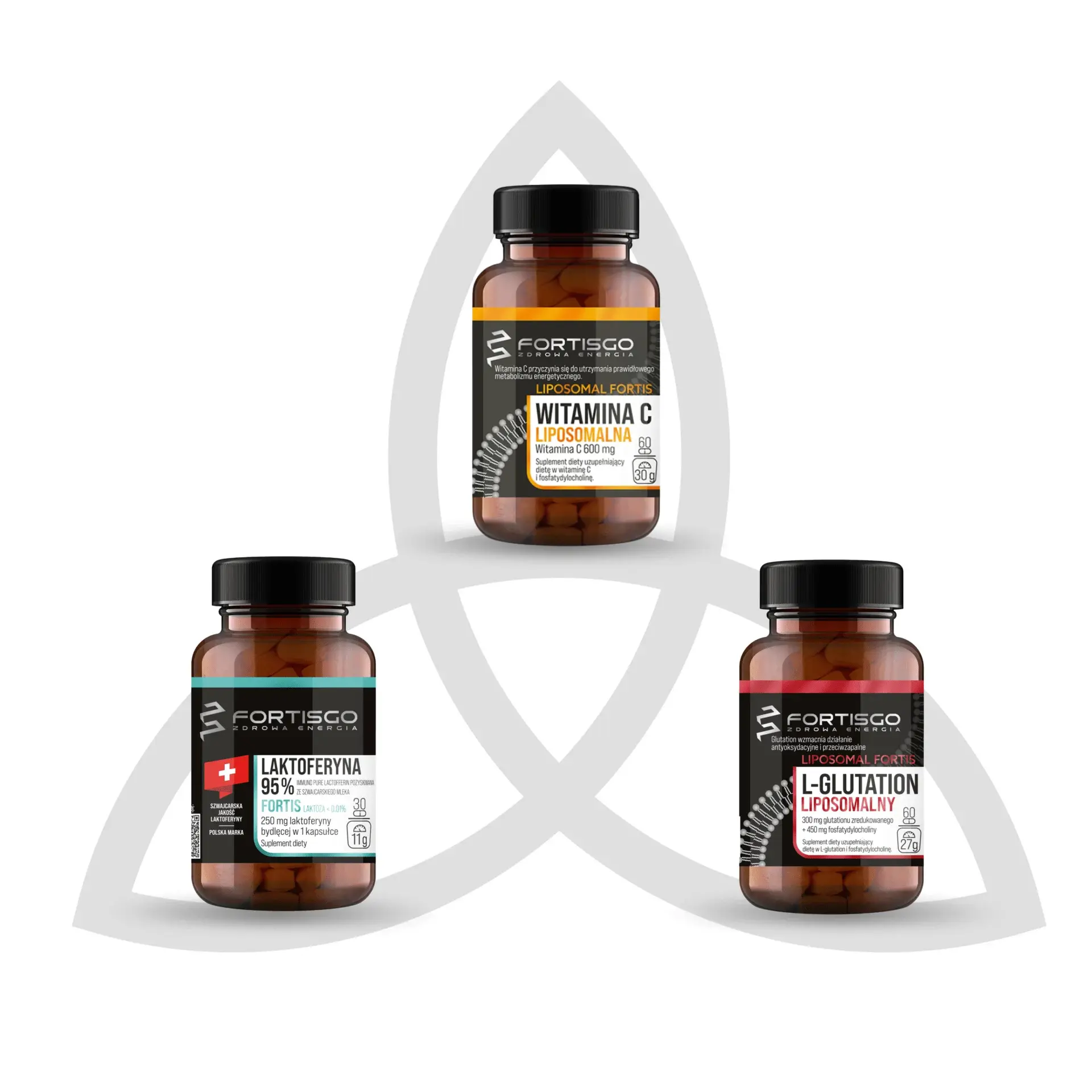 SVEIKATOS TRIO „FORTIS“ = Gyvybingumas + Jaunystė + Imunitetas