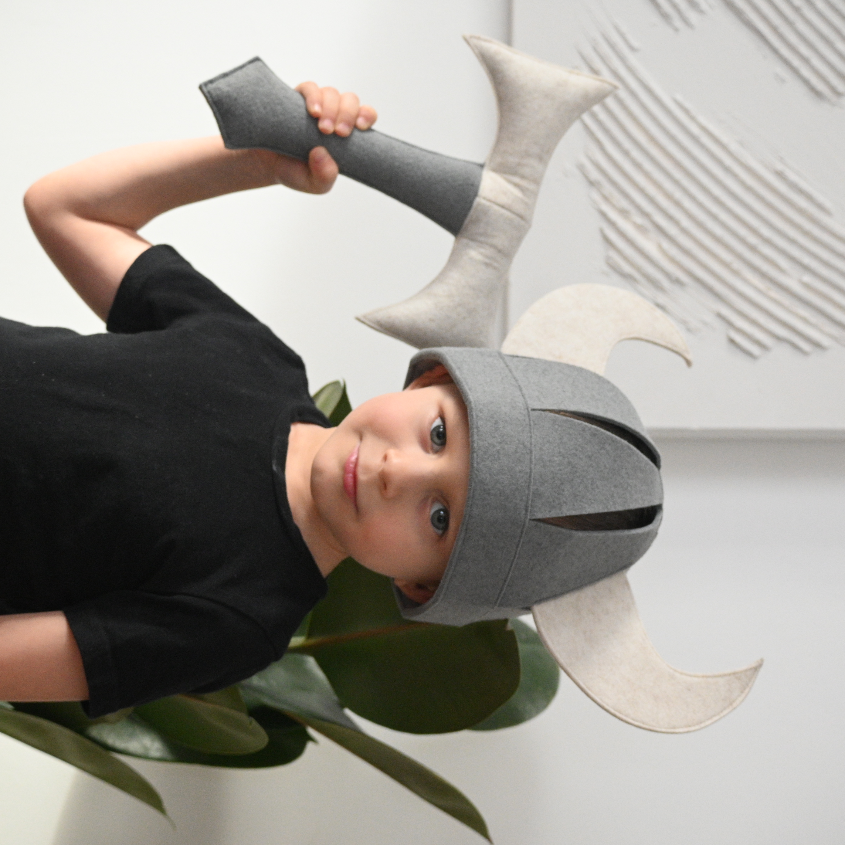 Filca Vikingu cepure