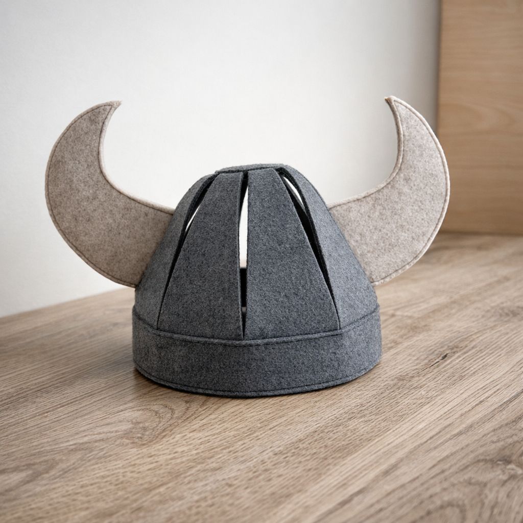 Filca Vikingu cepure