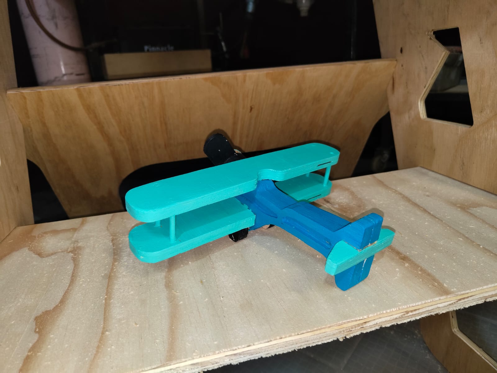 Single Prop Plane - Wooden Toy 